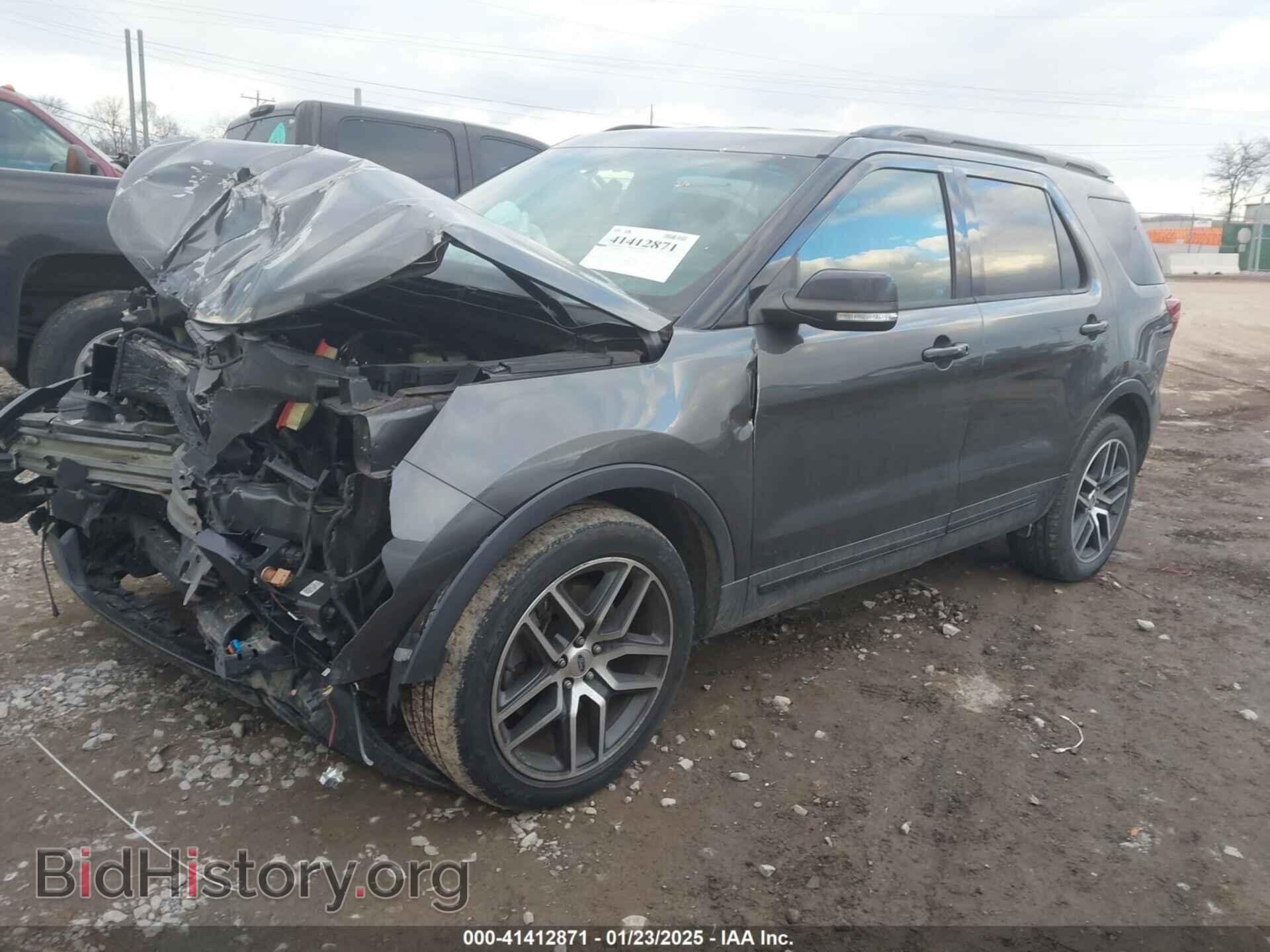 2017 FORD EXPLORER - VIN: 1FM5K8GT9HGA26044 - Фото 2