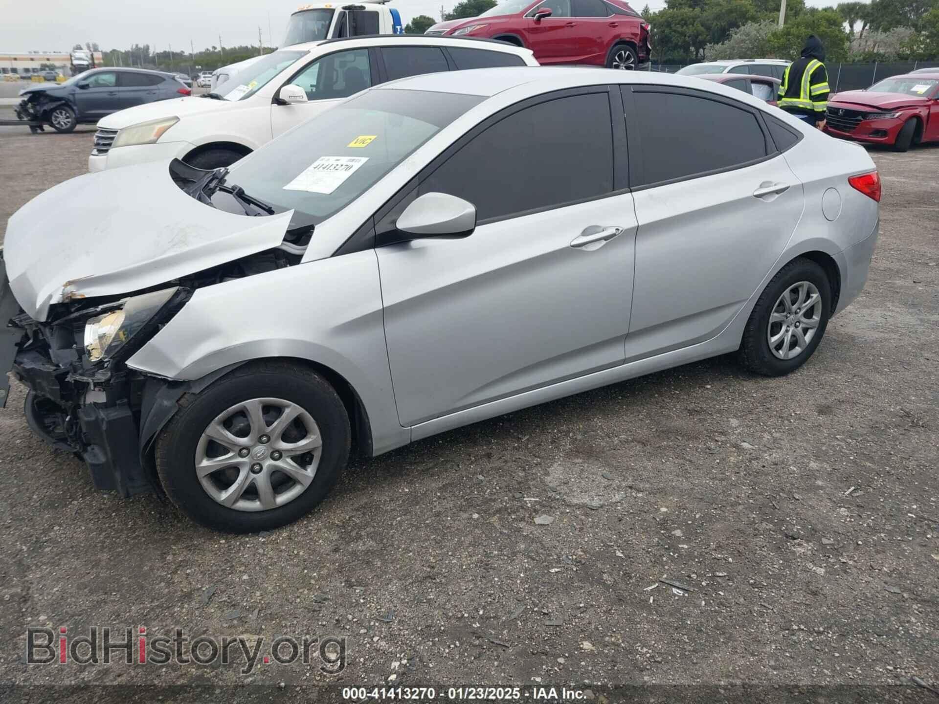 2014 HYUNDAI ACCENT - VIN: KMHCT4AE8EU605983 - Фото 2