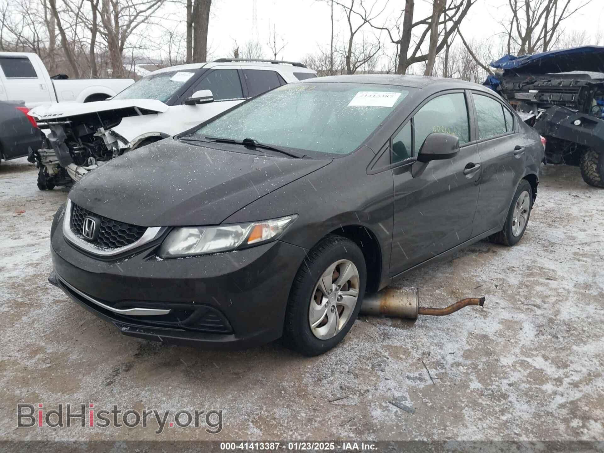2013 HONDA CIVIC - VIN: 2HGFB2F51DH557165 - Фото 2