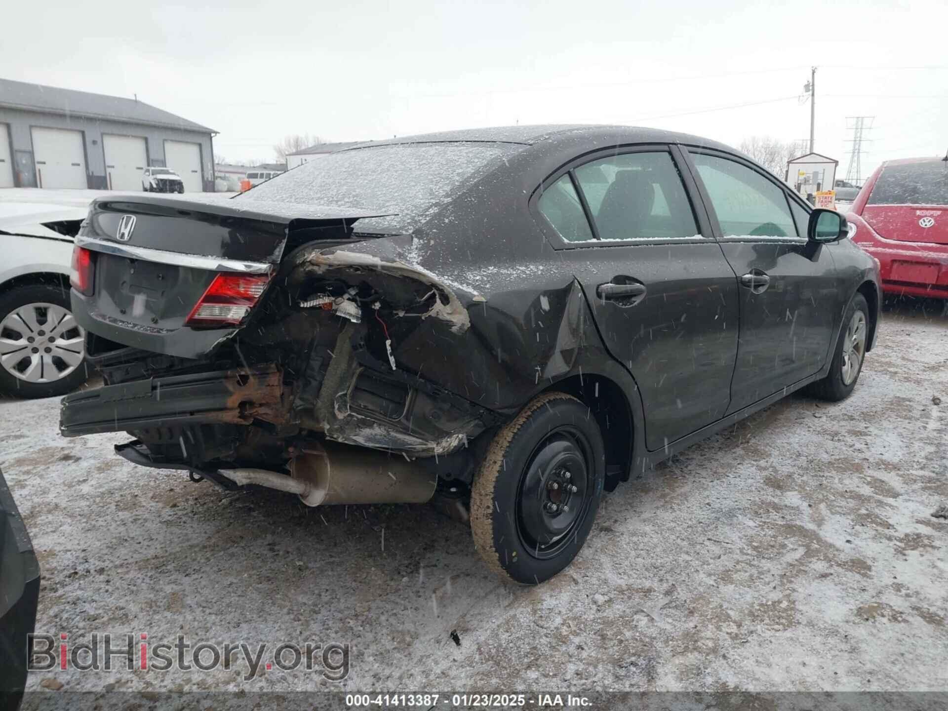 2013 HONDA CIVIC - VIN: 2HGFB2F51DH557165 - Фото 4