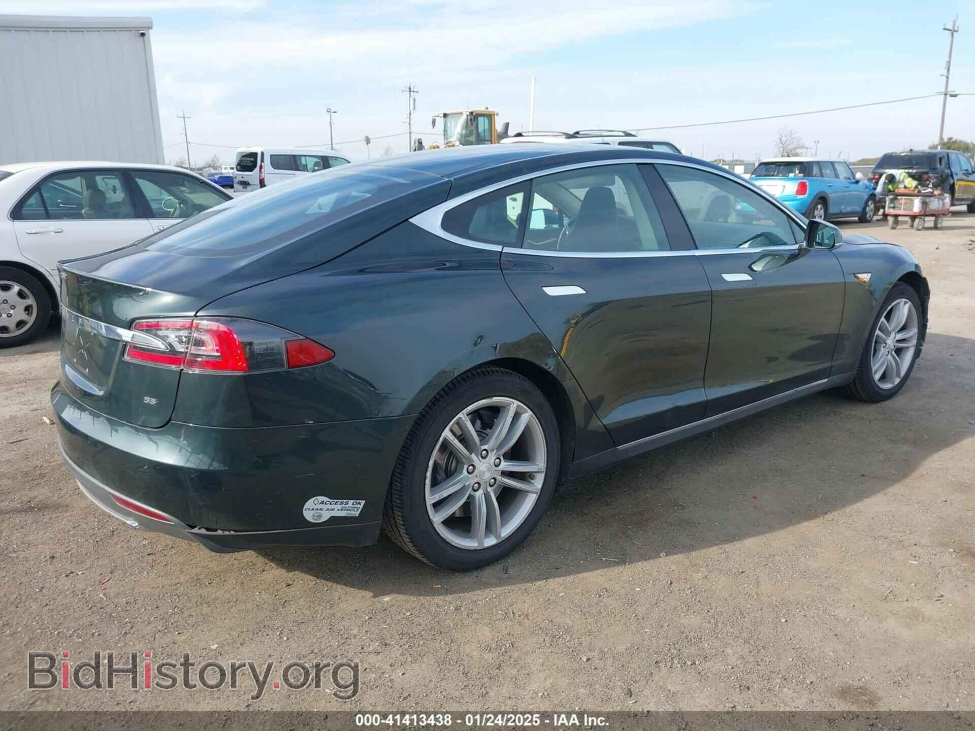 2014 TESLA MODEL S - VIN: 5YJSA1H18EFP56273 - Фото 4
