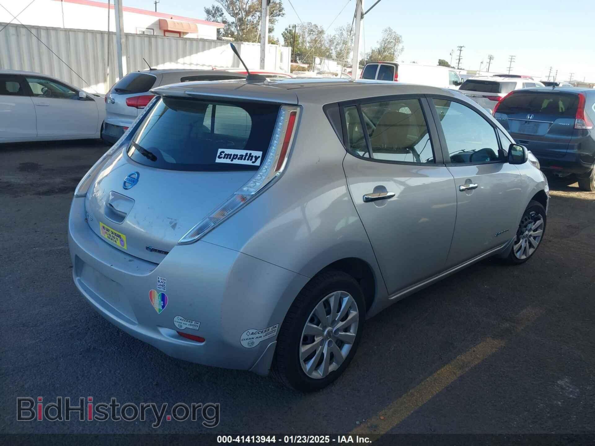 2014 NISSAN LEAF - VIN: 1N4AZ0CP2EC332813 - Фото 4