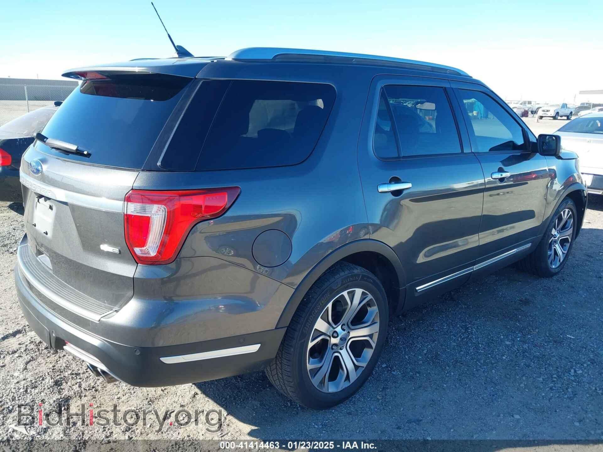 2018 FORD EXPLORER - VIN: 1FM5K8HTXJGB79861 - Photo 4