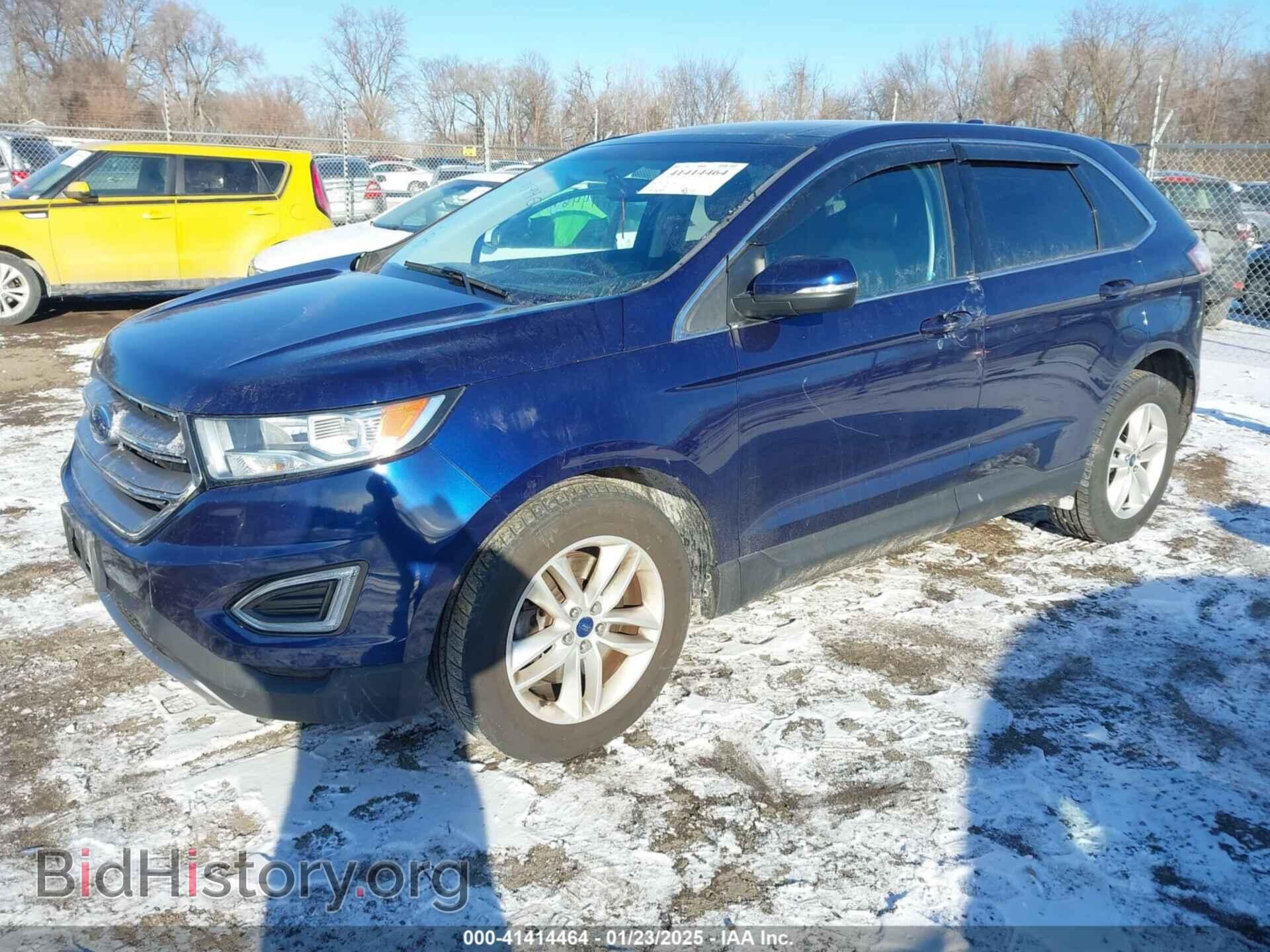 2016 FORD EDGE - VIN: 2FMPK4J96GBC37335 - Фото 2