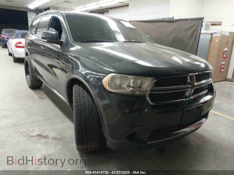 2011 Dodge DURANGO Crew (VIN 1D4RD4GG2BC729899) — фото 1 из 16, IAAI, повреждение: задняя часть