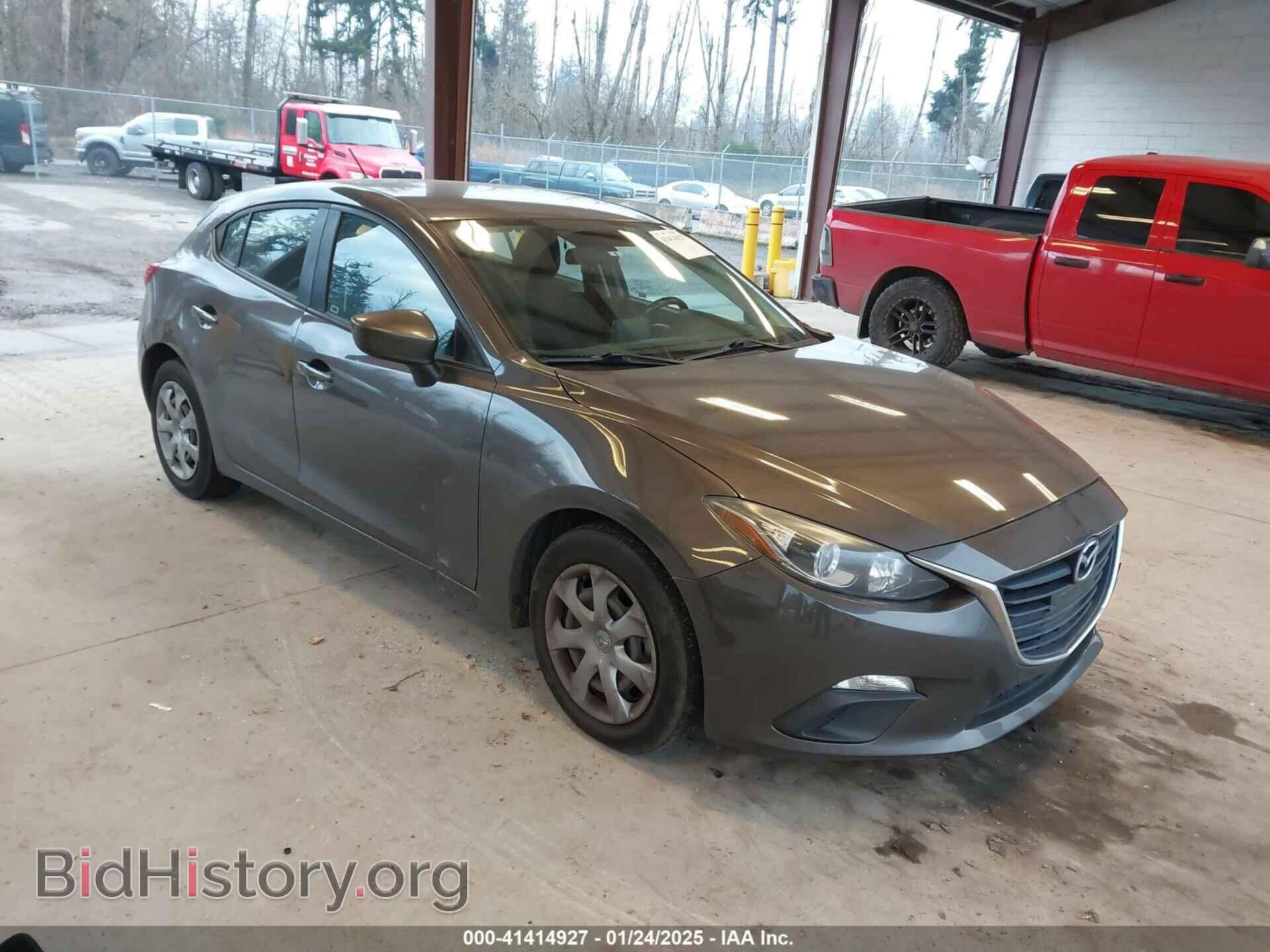 Фотография JM1BM1J72G1337594 - MAZDA MAZDA3 2016