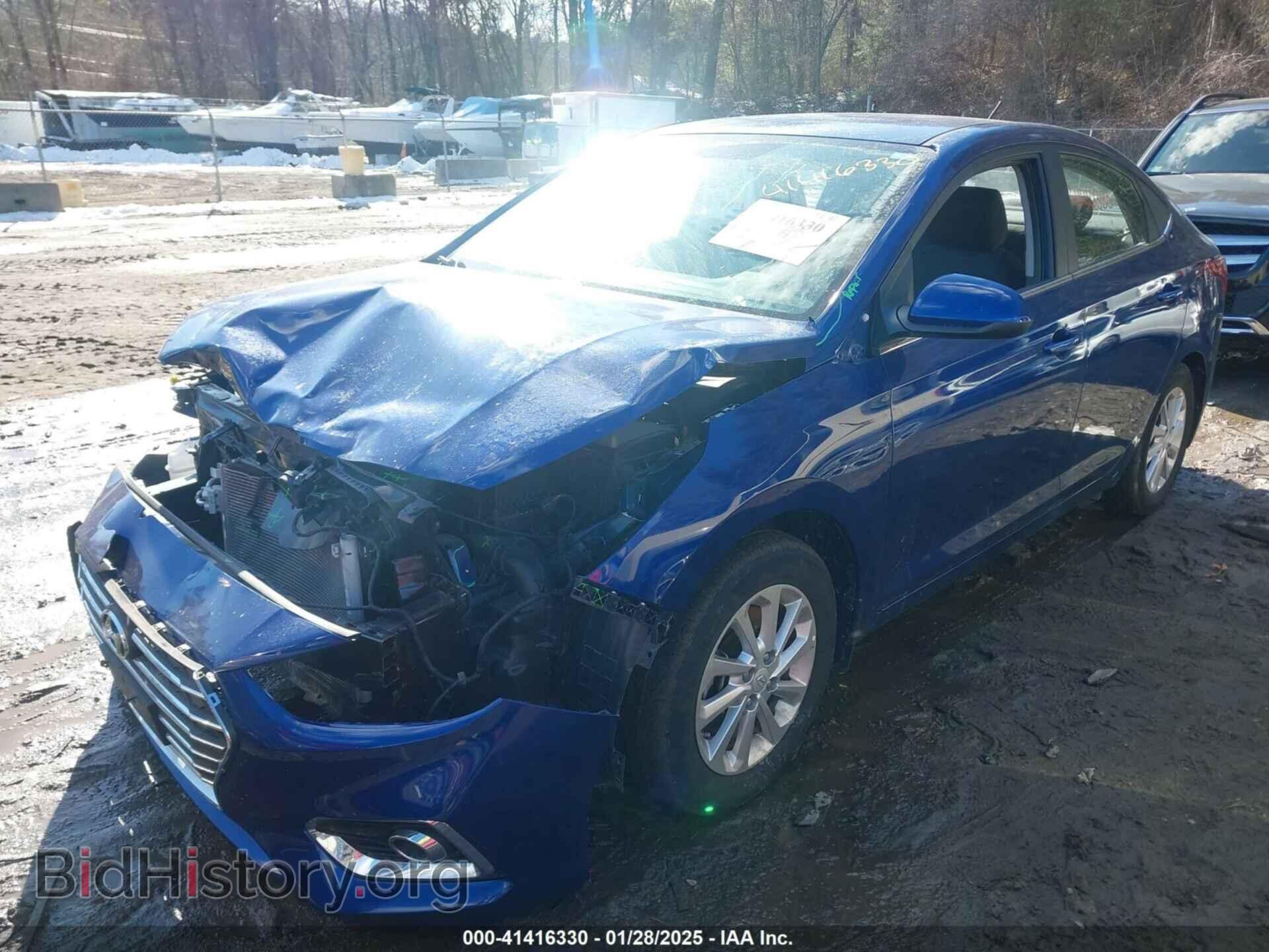 2020 HYUNDAI ACCENT - VIN: 3KPC24A67LE122187 - Фото 2