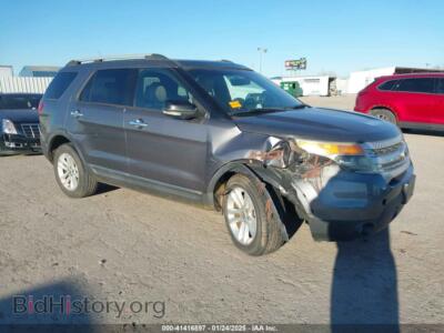 2011 Ford EXPLORER XLT, серый — VIN 1FMHK8D86BGA01414, IAAI