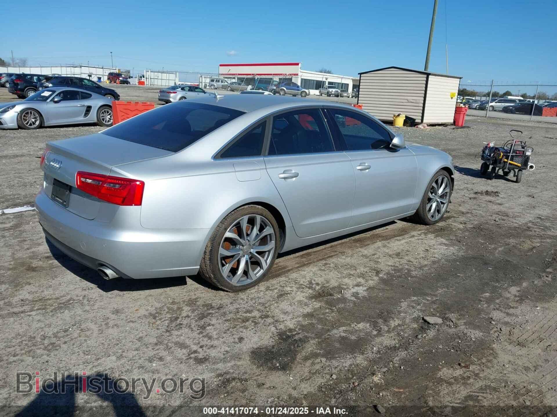 2014 AUDI A6 - VIN: WAUGFAFCXEN087496 - Фото 4