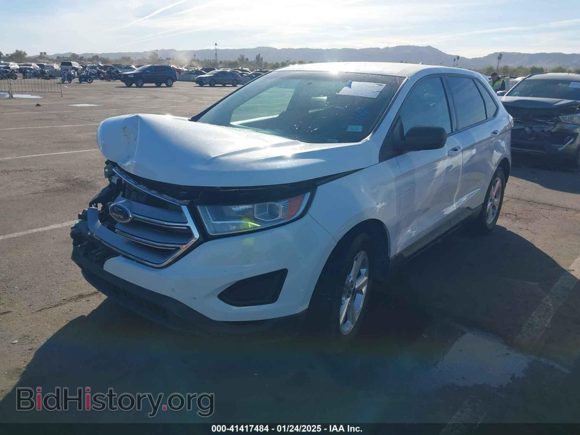 2016 FORD EDGE - VIN: 2FMPK3G99GBB27901 - Фото 2