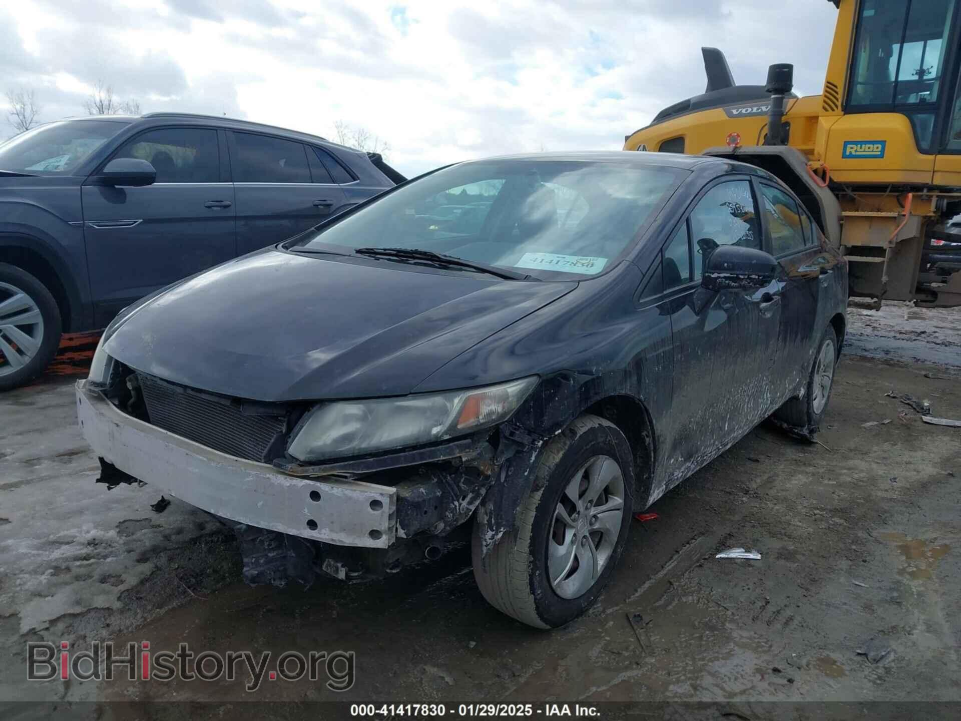 2015 HONDA CIVIC - VIN: 2HGFB2F50FH502578 - Фото 2