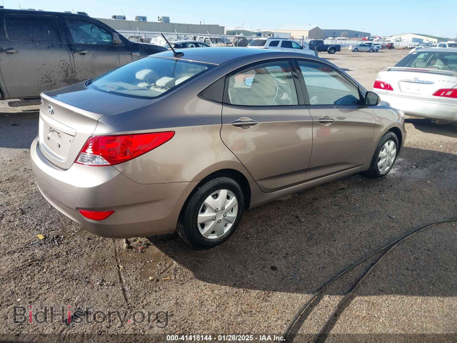 2013 HYUNDAI ACCENT - VIN: KMHCT4AE3DU552169 - Фото 4