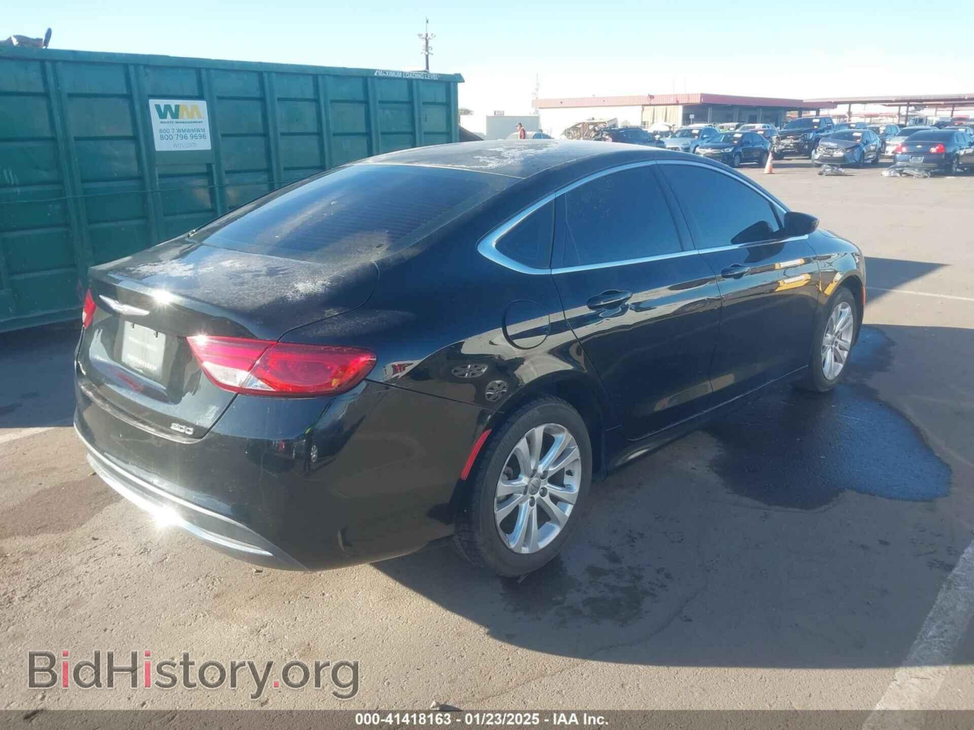 2015 CHRYSLER 200 - VIN: 1C3CCCAB9FN632906 - Фото 4