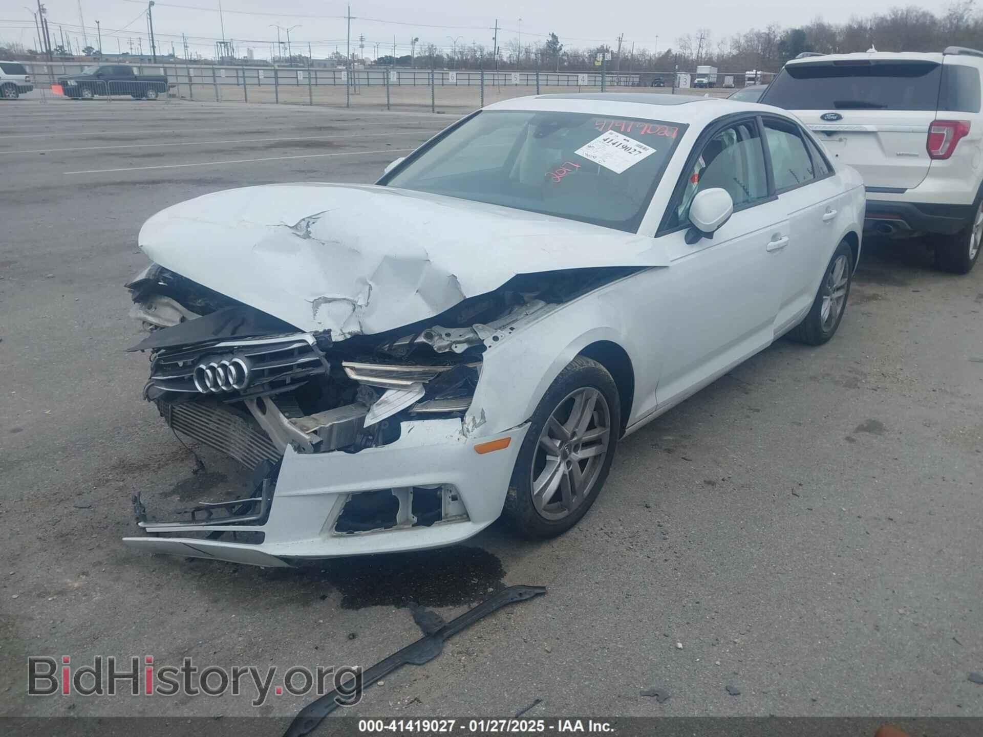 2017 AUDI A4 - VIN: WAUGMAF47HN045208 - Фото 2