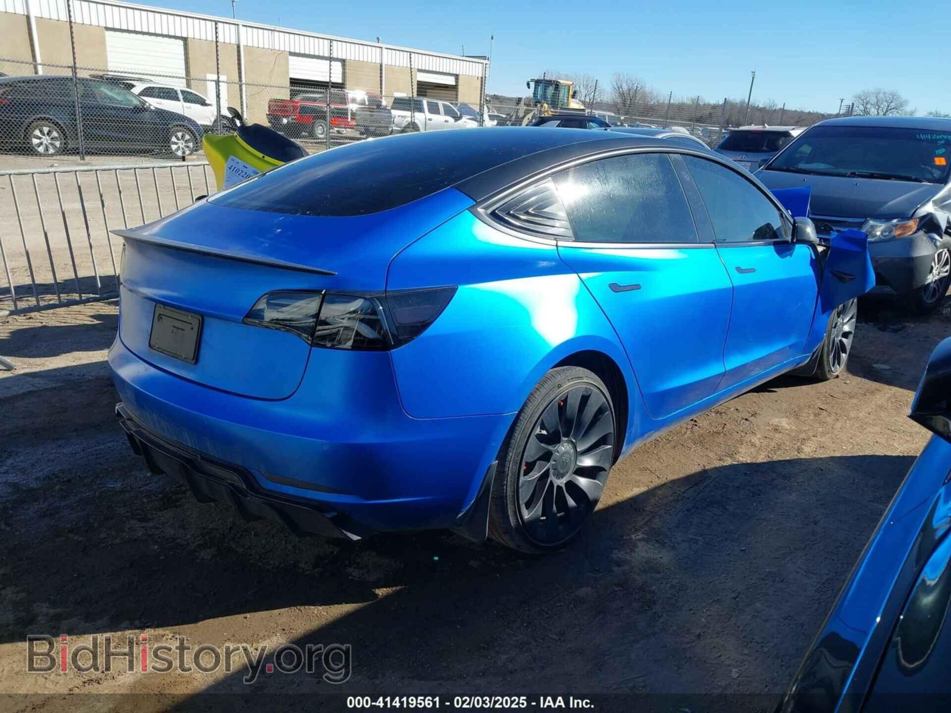 2022 TESLA MODEL 3 - VIN: 5YJ3E1EC9NF337945 - Фото 4