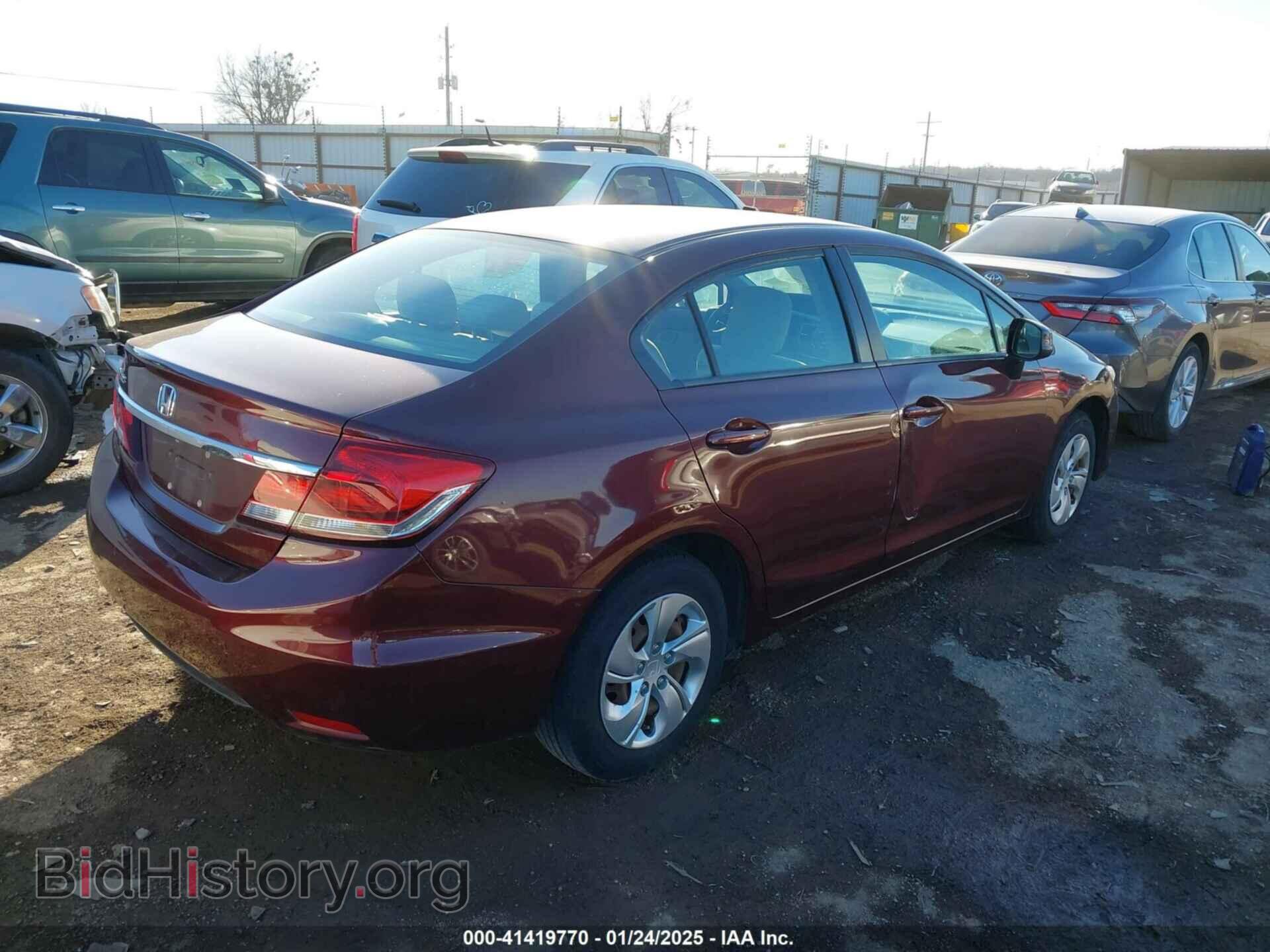 2013 HONDA CIVIC - VIN: 19XFB2F56DE040664 - Фото 4