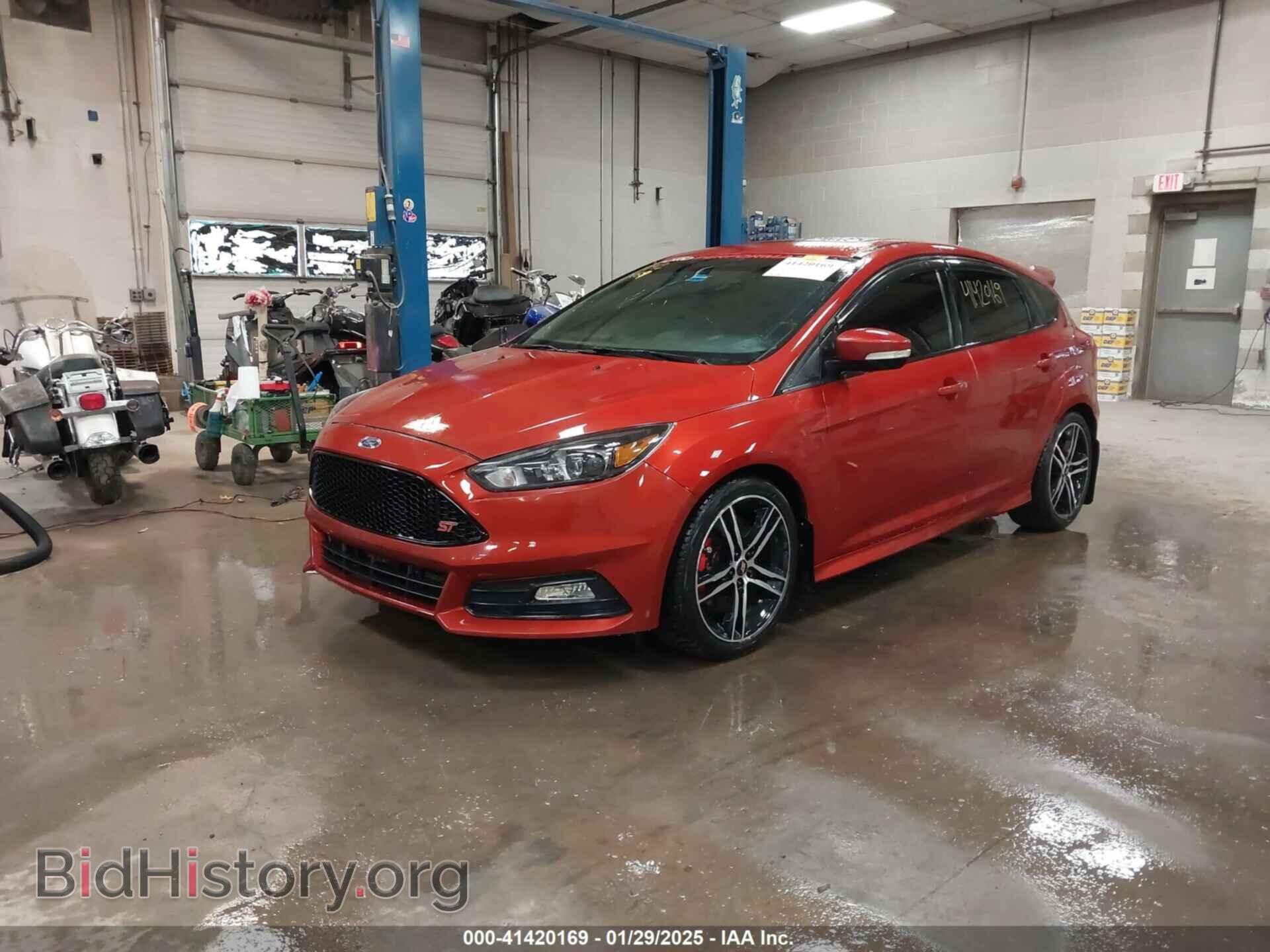 2018 FORD FOCUS ST - VIN: 1FADP3L99JL306466 - Фото 2