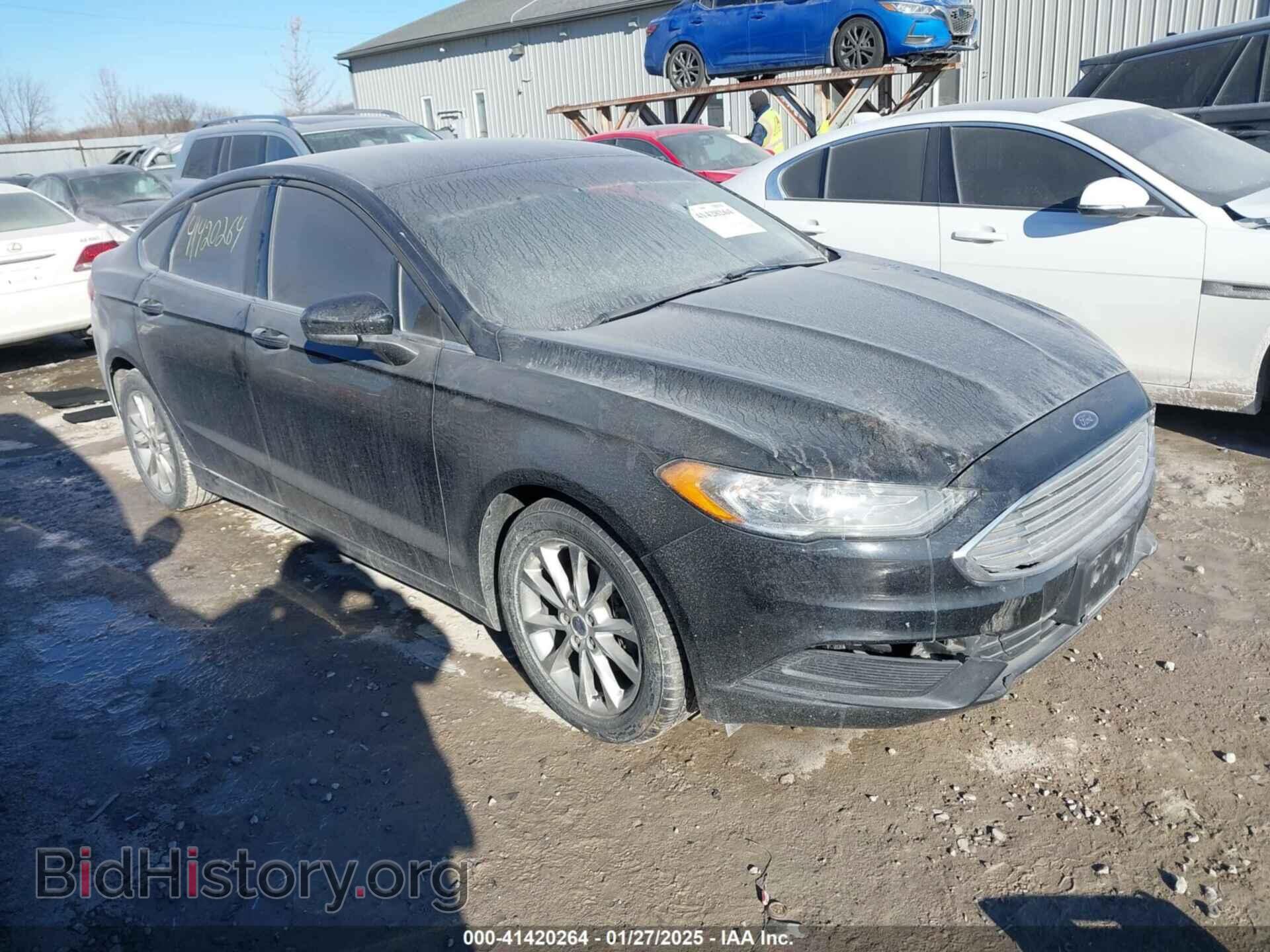 Photo 3FA6P0H76HR259200 - FORD FUSION 2017