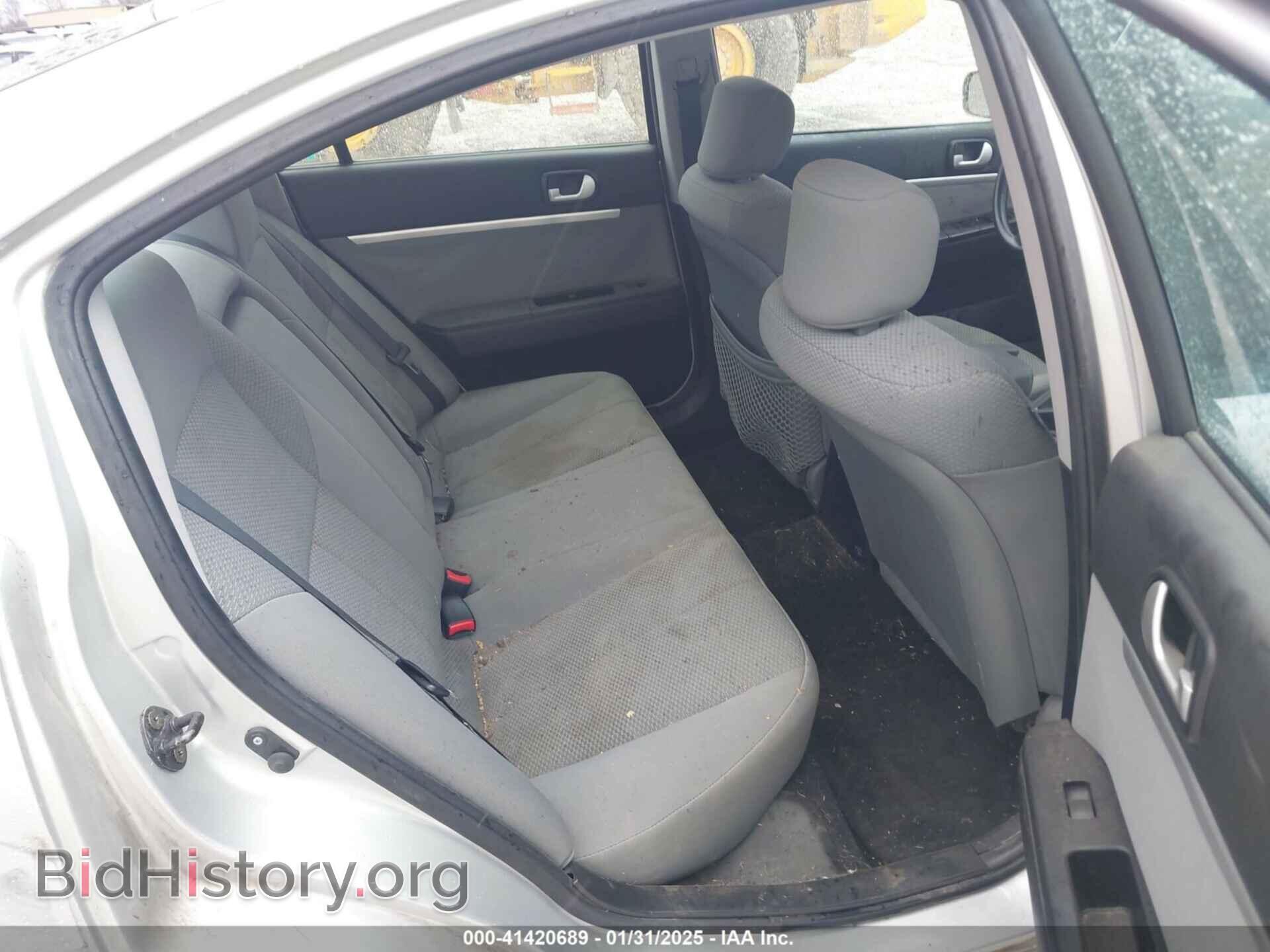 2007 MITSUBISHI GALANT - VIN: 4A3AB56F47E041507 - Фото 8