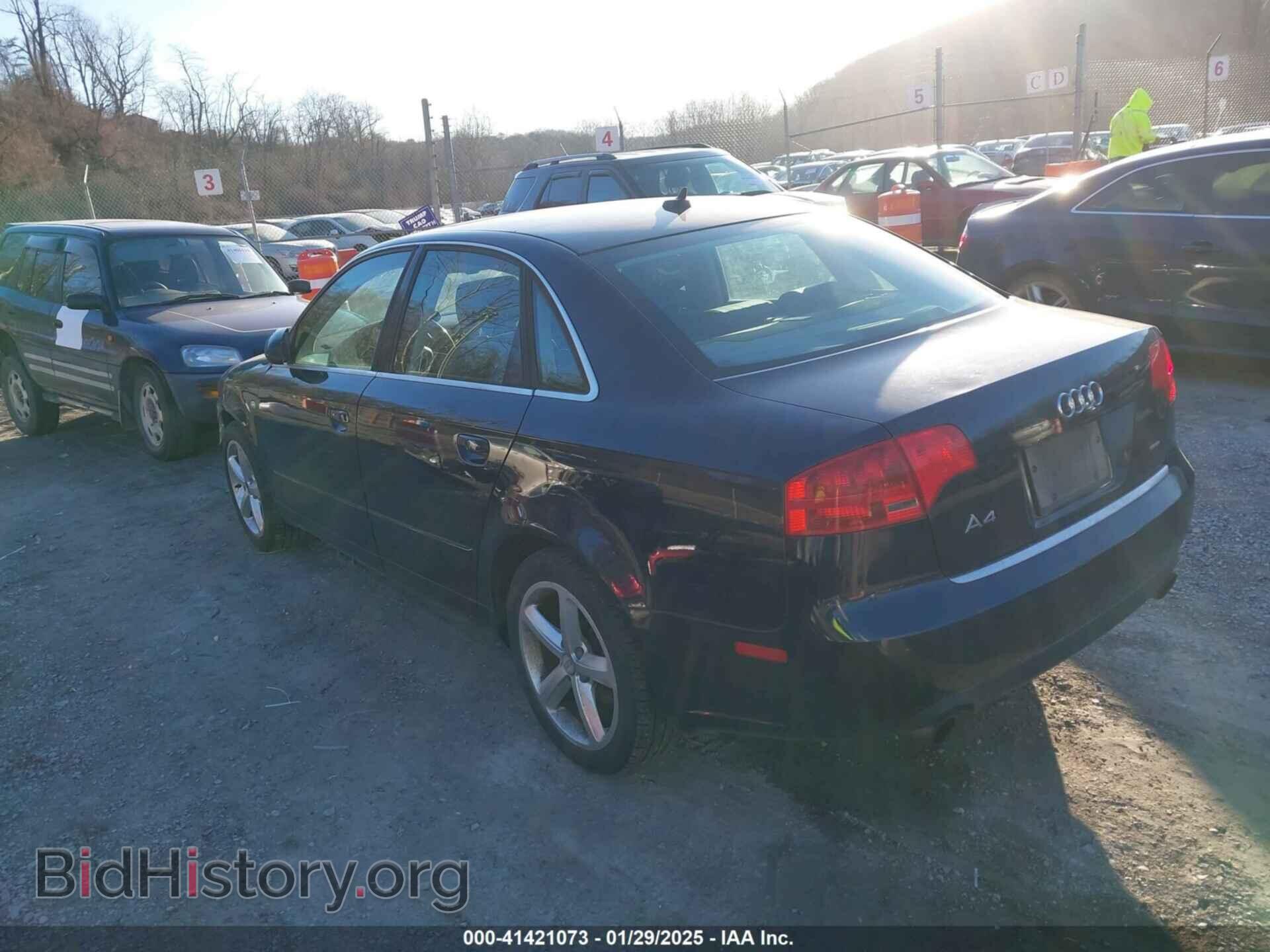 2007 AUDI A4 - VIN: WAUDH78E47A089592 - Фото 3