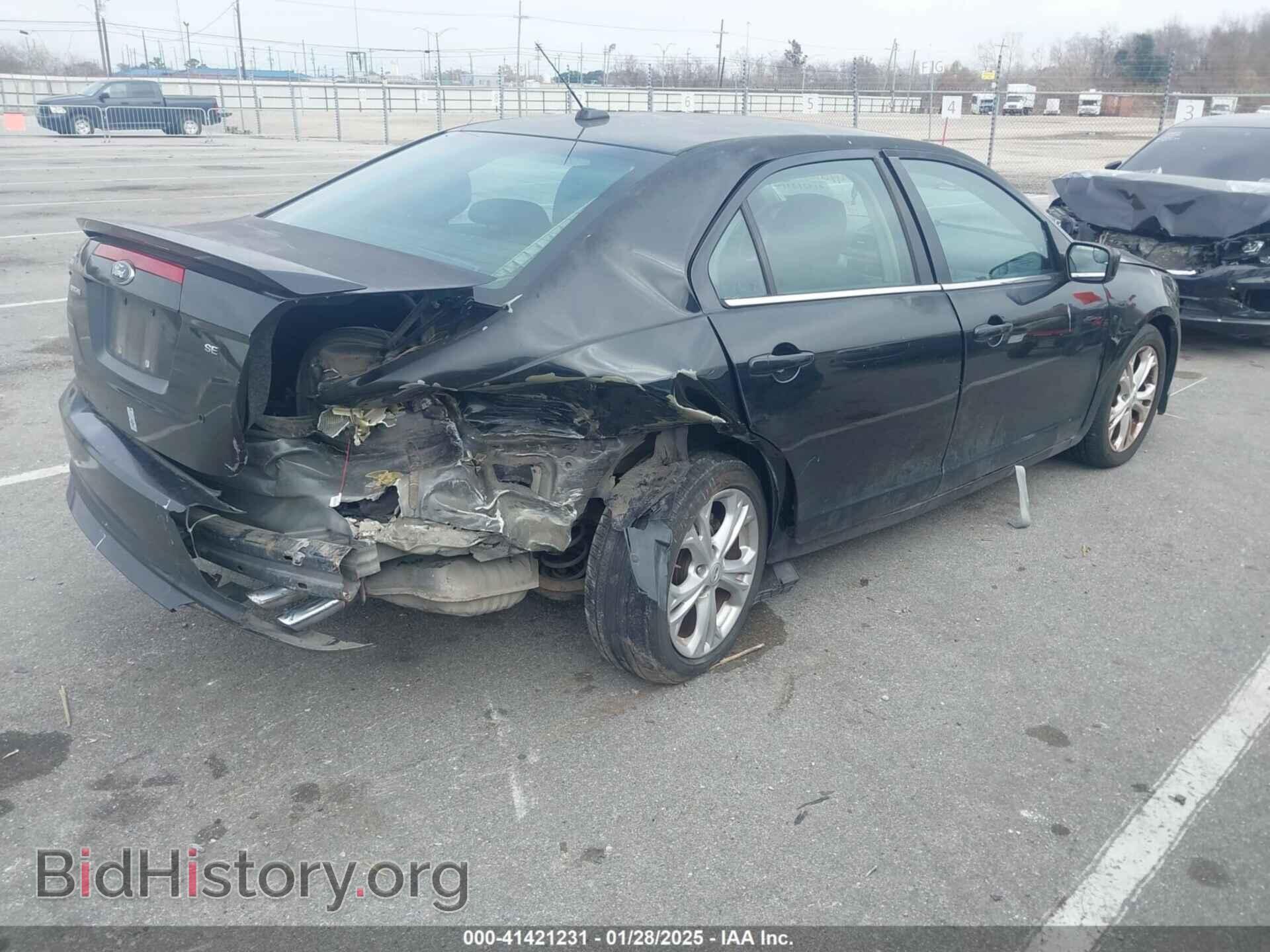 2012 FORD FUSION - VIN: 3FAHP0HA6CR272221 - Фото 4