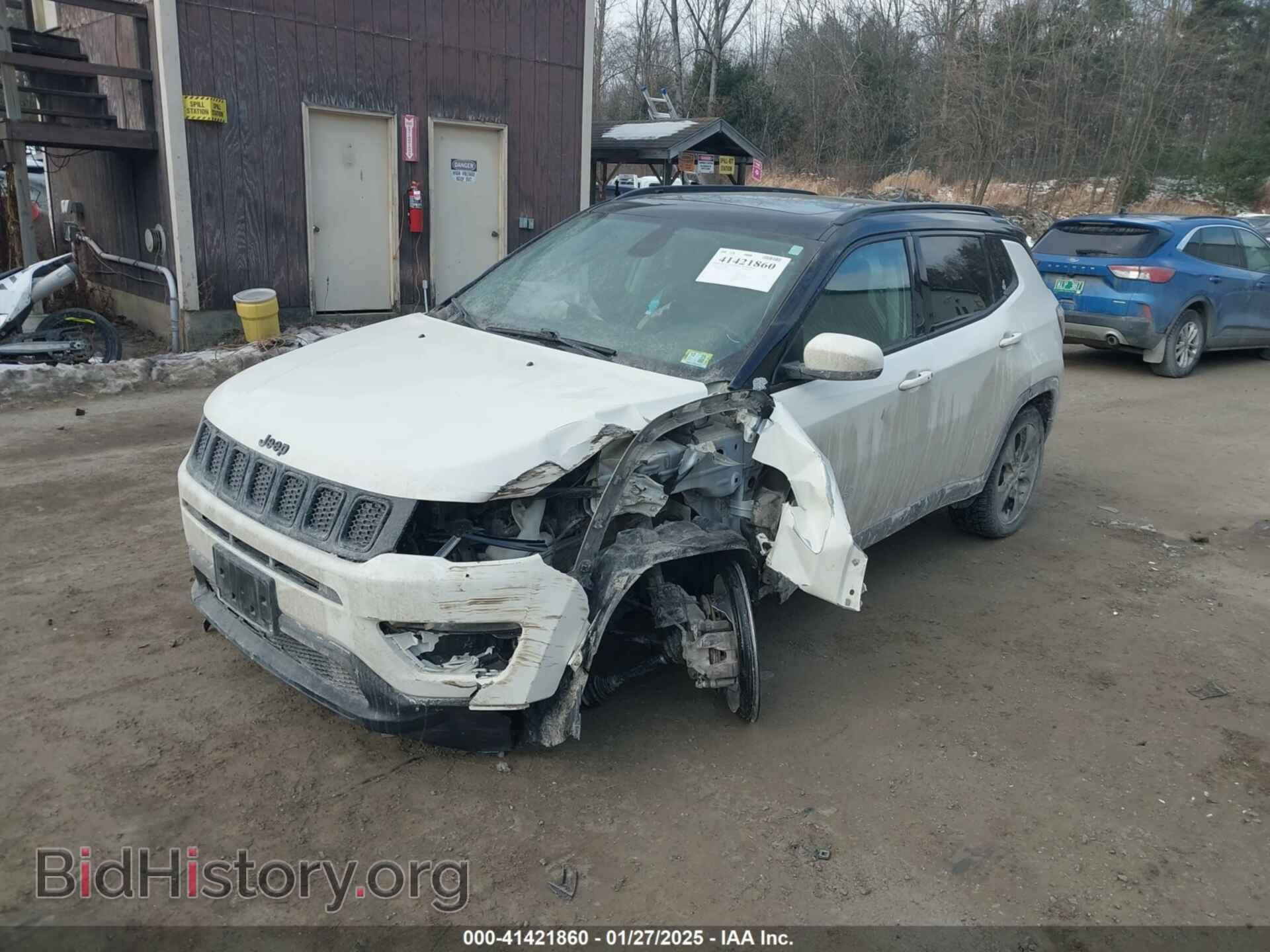 2019 JEEP COMPASS - VIN: 3C4NJDBB9KT839577 - Фото 2