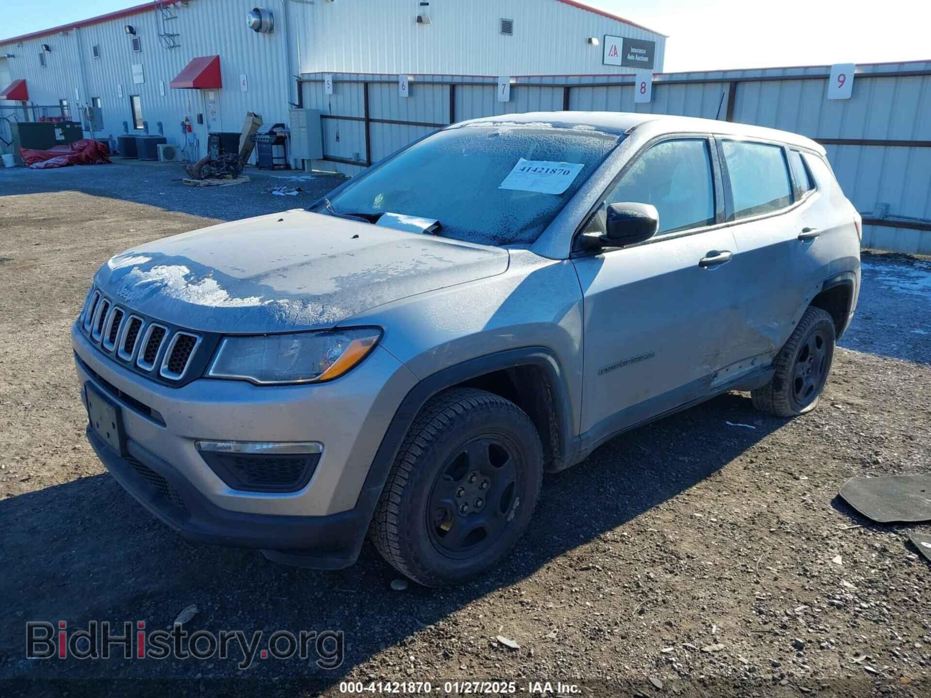 2019 JEEP COMPASS - VIN: 3C4NJDAB4KT813941 - Фото 2