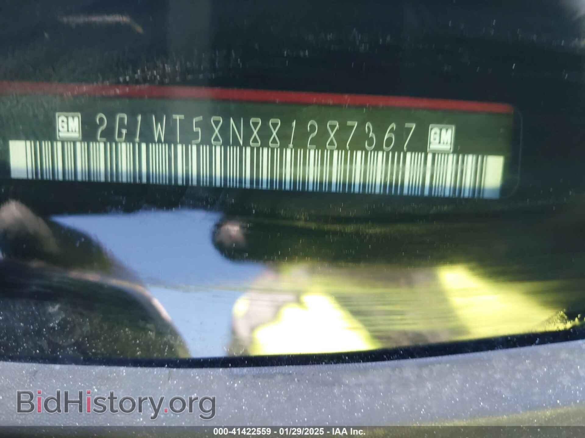 2008 CHEVROLET IMPALA - VIN: 2G1WT58N881287367 - Фото 8
