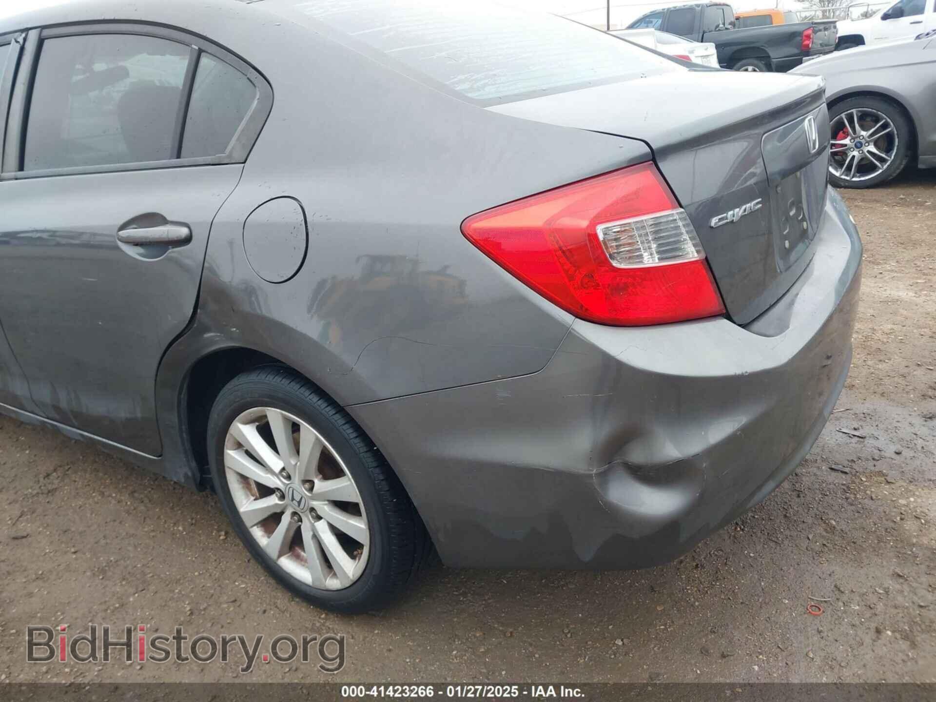 2012 HONDA CIVIC - VIN: 2HGFB2F81CH502014 - Фото 6