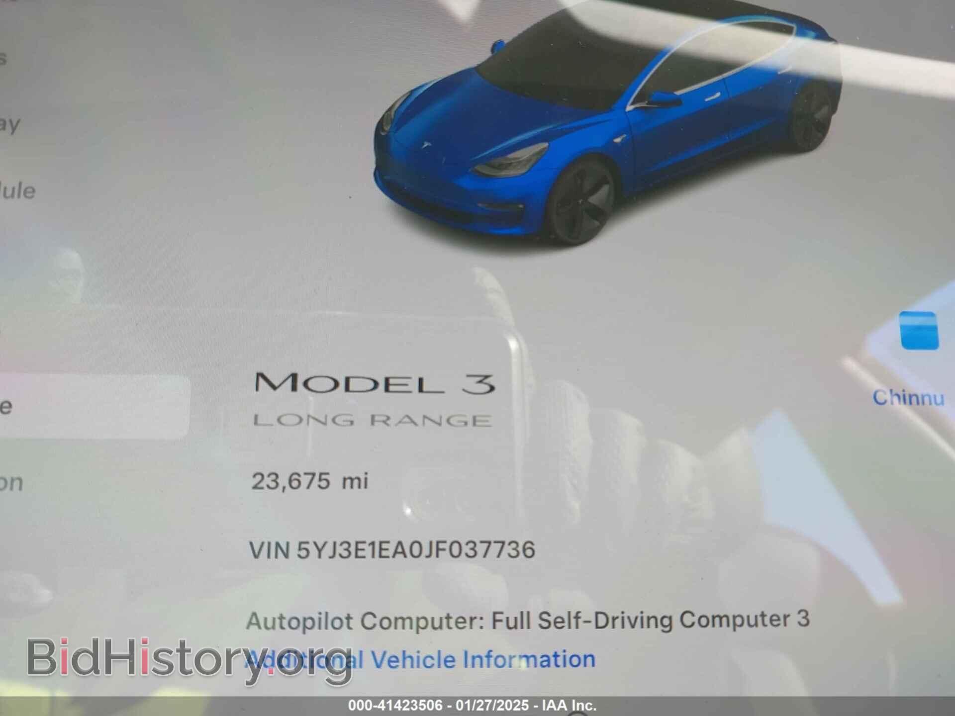 2018 TESLA MODEL 3 - VIN: 5YJ3E1EA0JF037736 - Photo 7