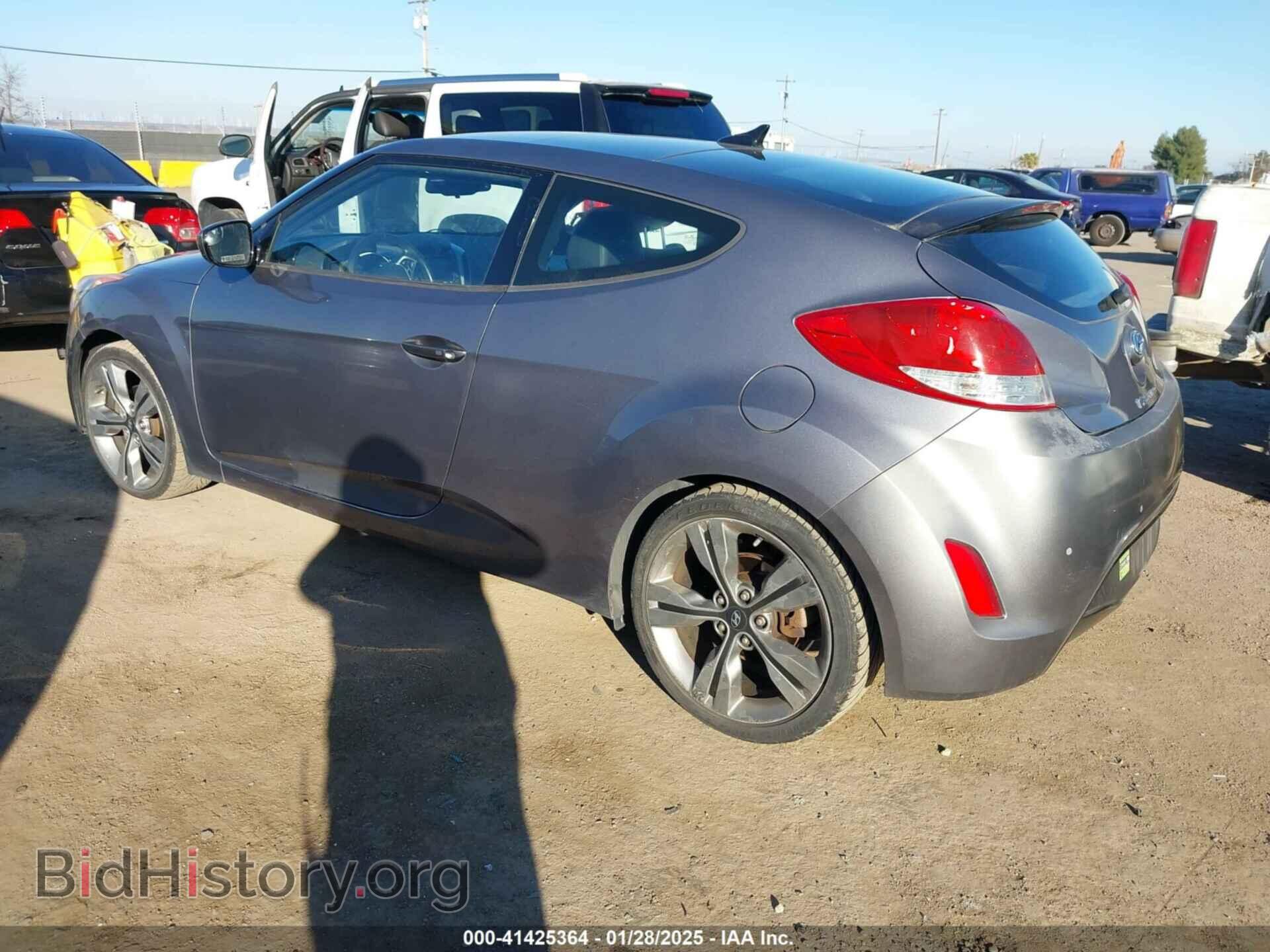 2015 HYUNDAI VELOSTER - VIN: KMHTC6AD2FU240091 - Фото 3
