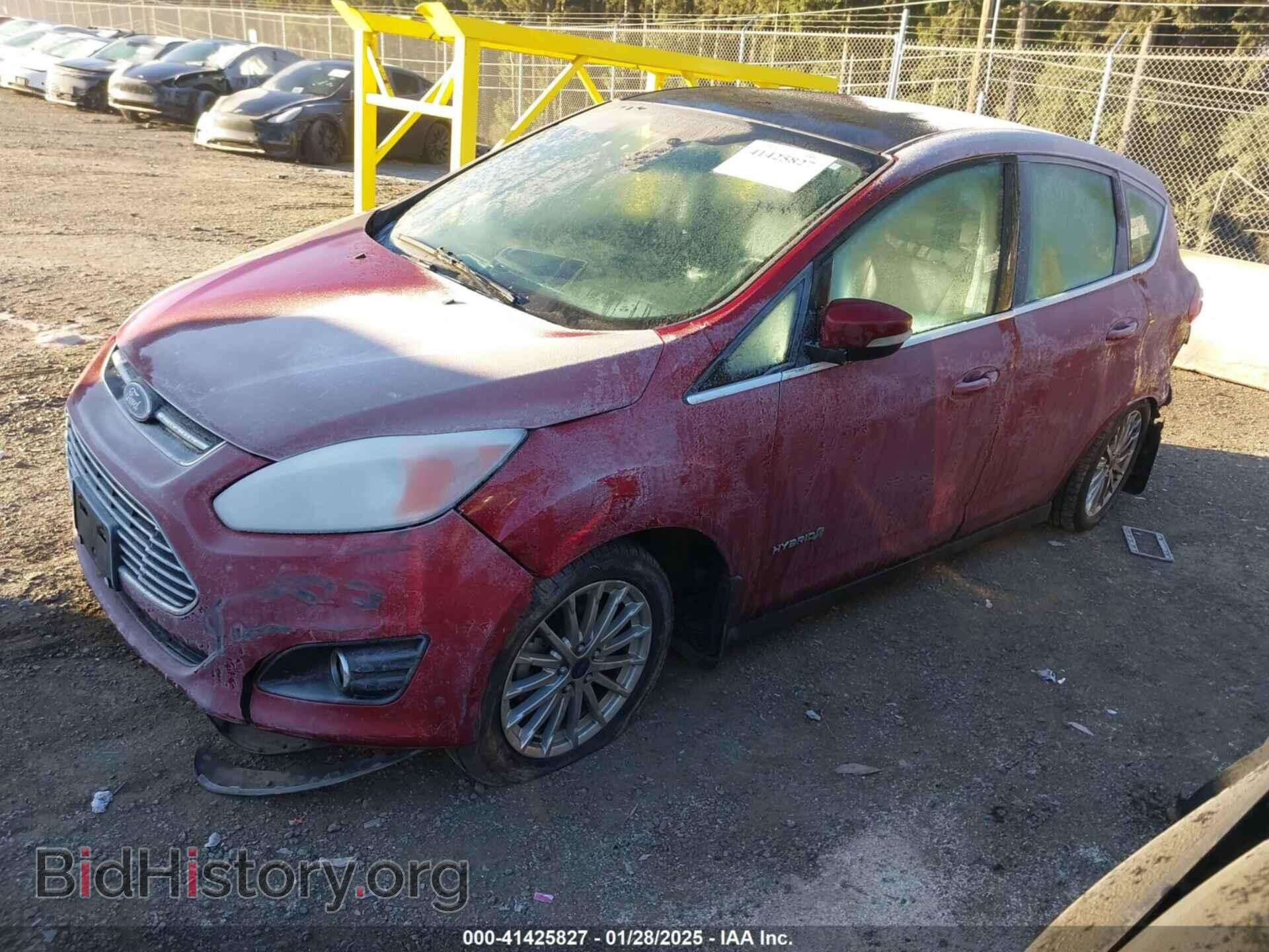 2013 FORD C-MAX HYBRID - VIN: 1FADP5BU4DL546210 - Фото 2