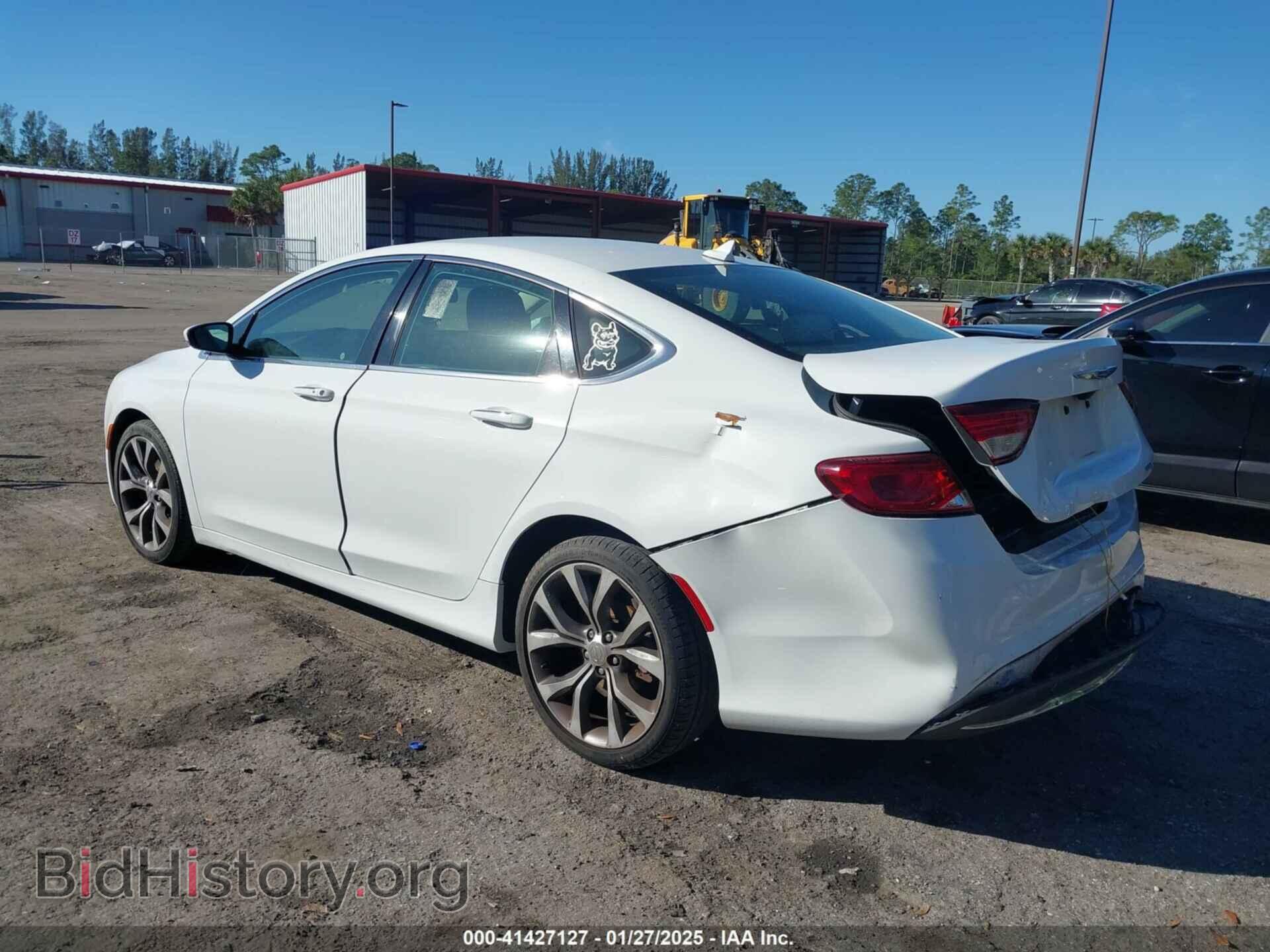 2016 CHRYSLER 200 - VIN: 1C3CCCCB0GN134012 - Фото 3