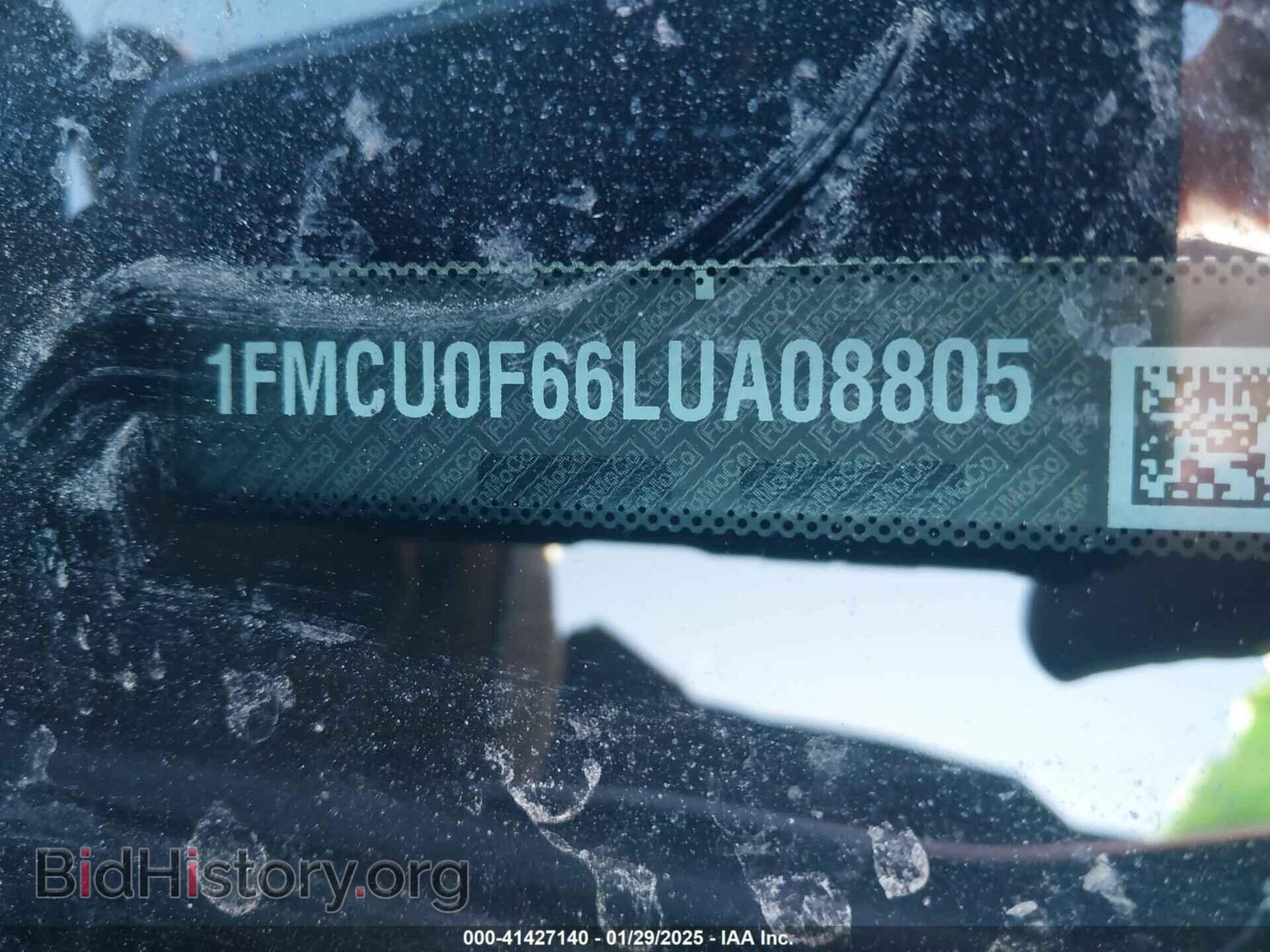 2020 FORD ESCAPE - VIN: 1FMCU0F66LUA08805 - Photo 9