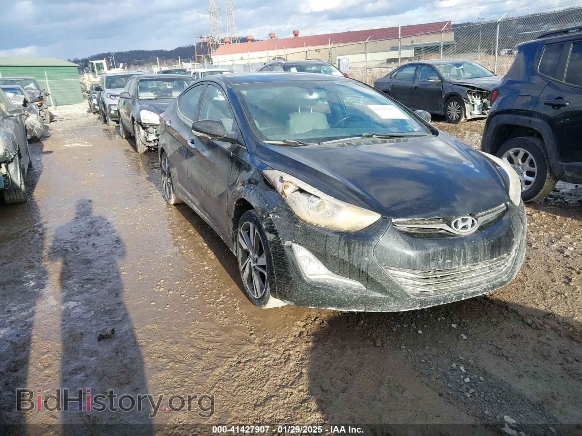 Photo KMHDH4AE3EU038958 - HYUNDAI ELANTRA 2014