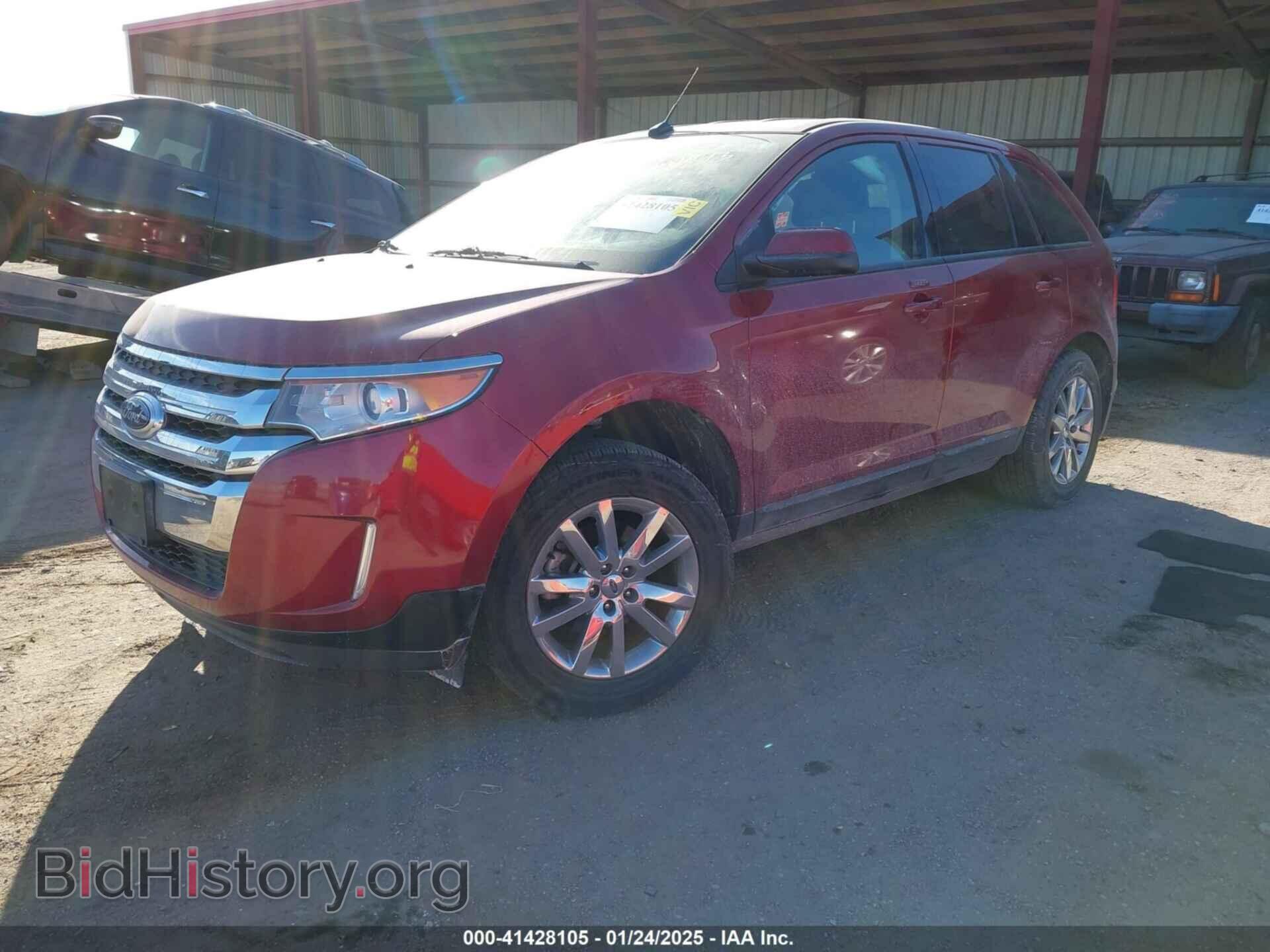 2014 FORD EDGE - VIN: 2FMDK3JC8EBA49681 - Фото 2