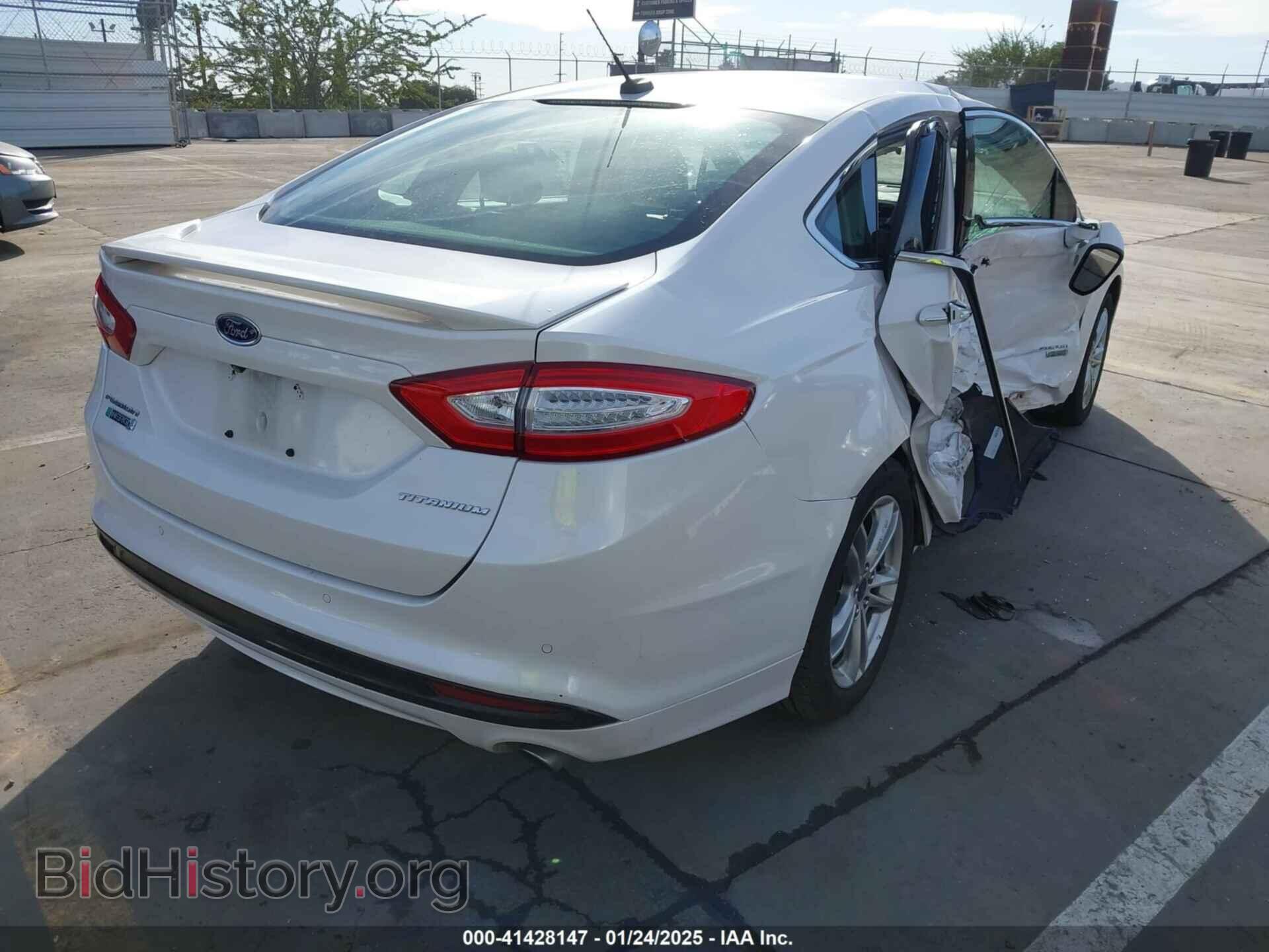 2016 FORD FUSION ENERGI - VIN: 3FA6P0SU0GR320683 - Фото 4