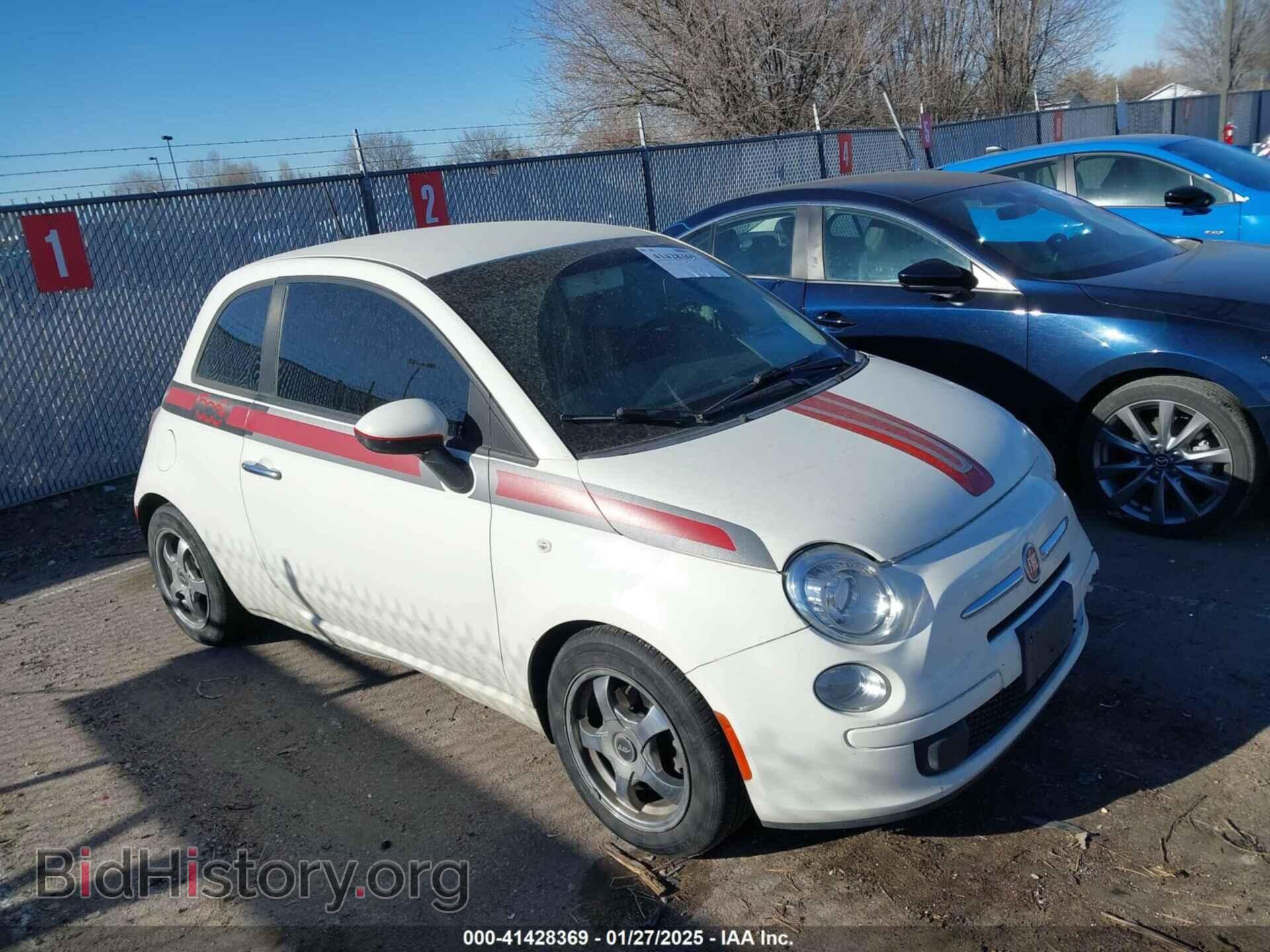 Photo 3C3CFFAR2CT381468 - FIAT 500 2012
