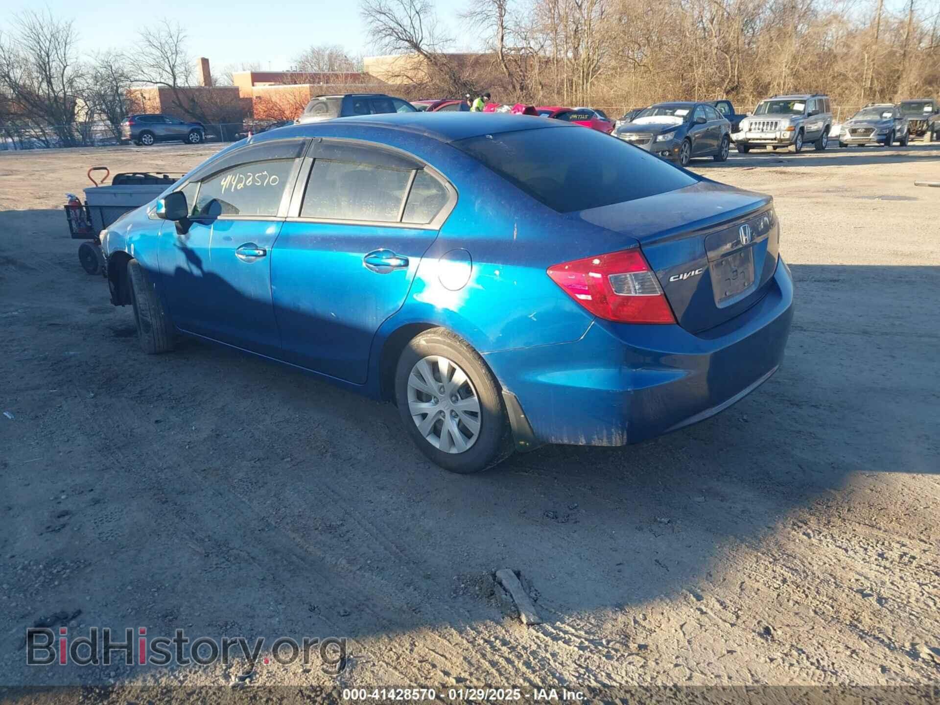 2012 HONDA CIVIC - VIN: 2HGFB2F50CH509865 - Фото 3