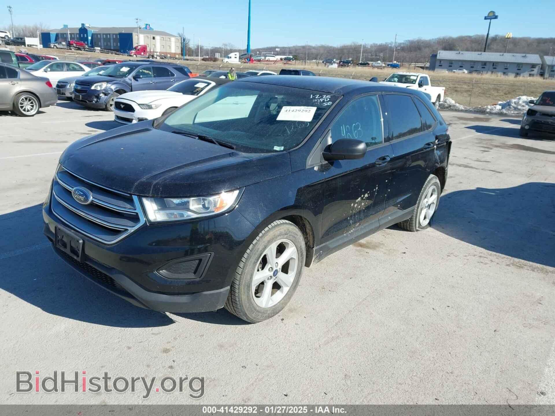 2016 FORD EDGE - VIN: 2FMPK4G93GBB73715 - Фото 2
