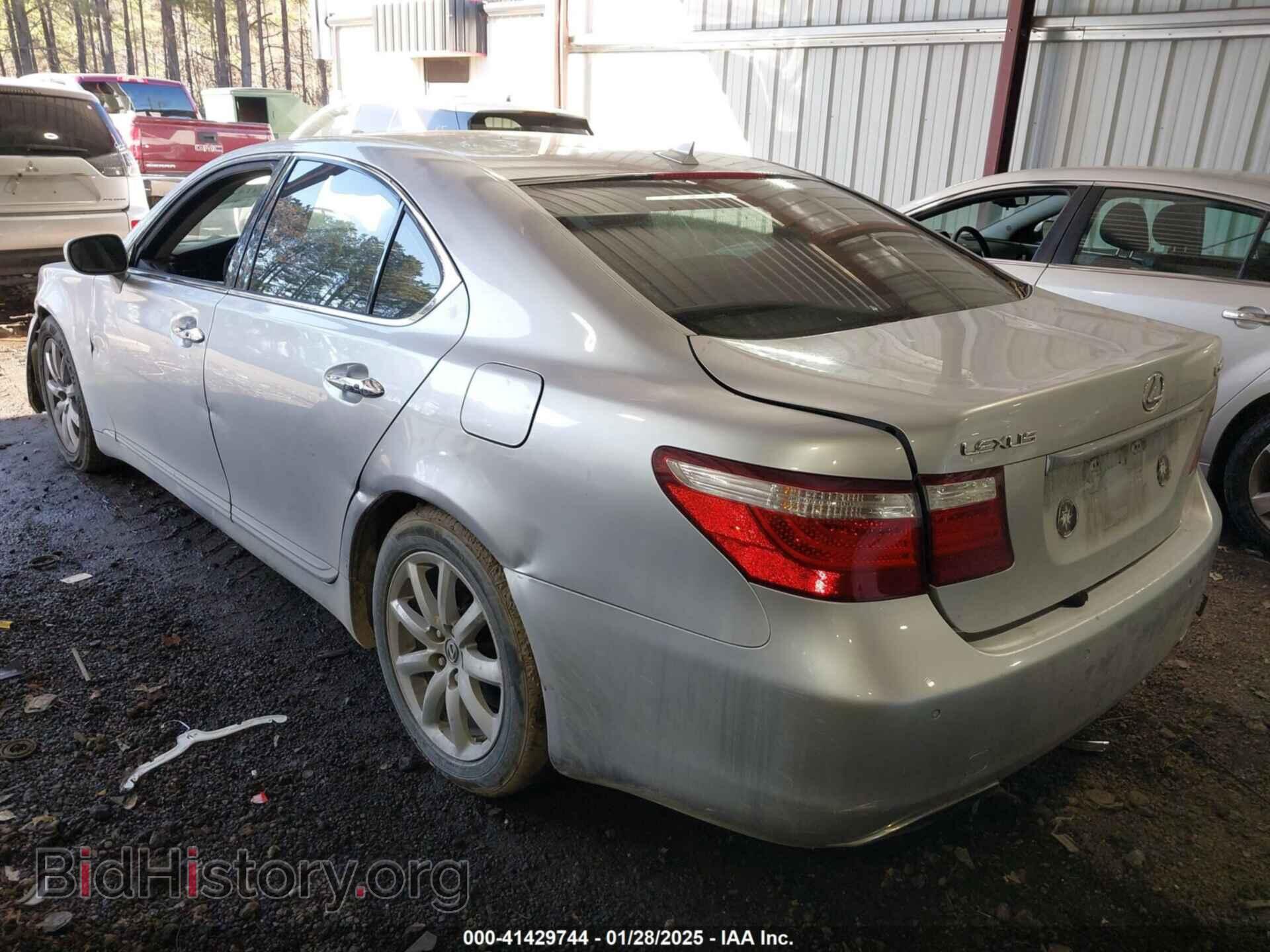 2007 LEXUS LS 460 - VIN: JTHBL46F275001858 - Фото 3