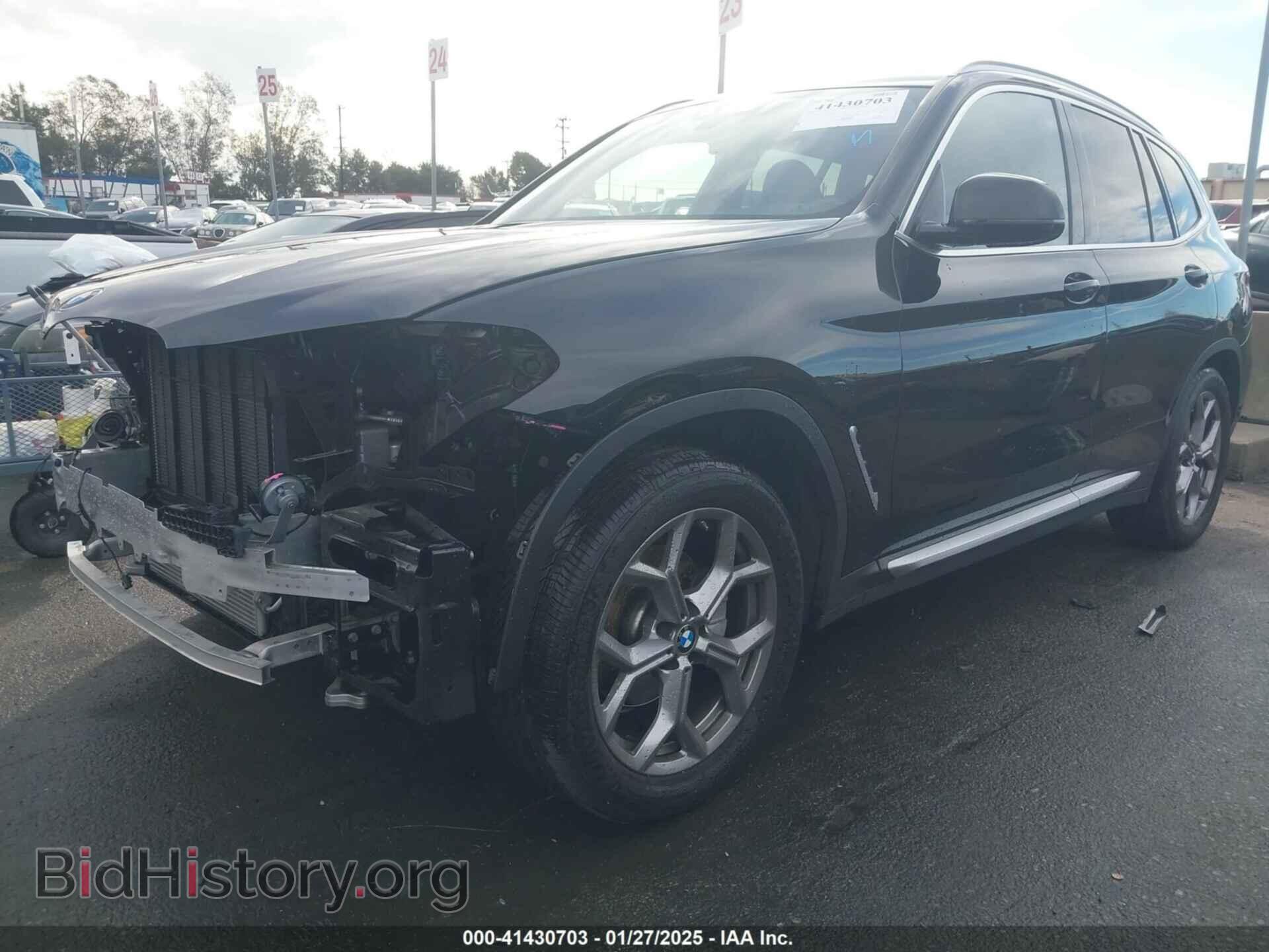 2021 BMW X3 - VIN: 5UXTY3C04M9E54810 - Фото 2