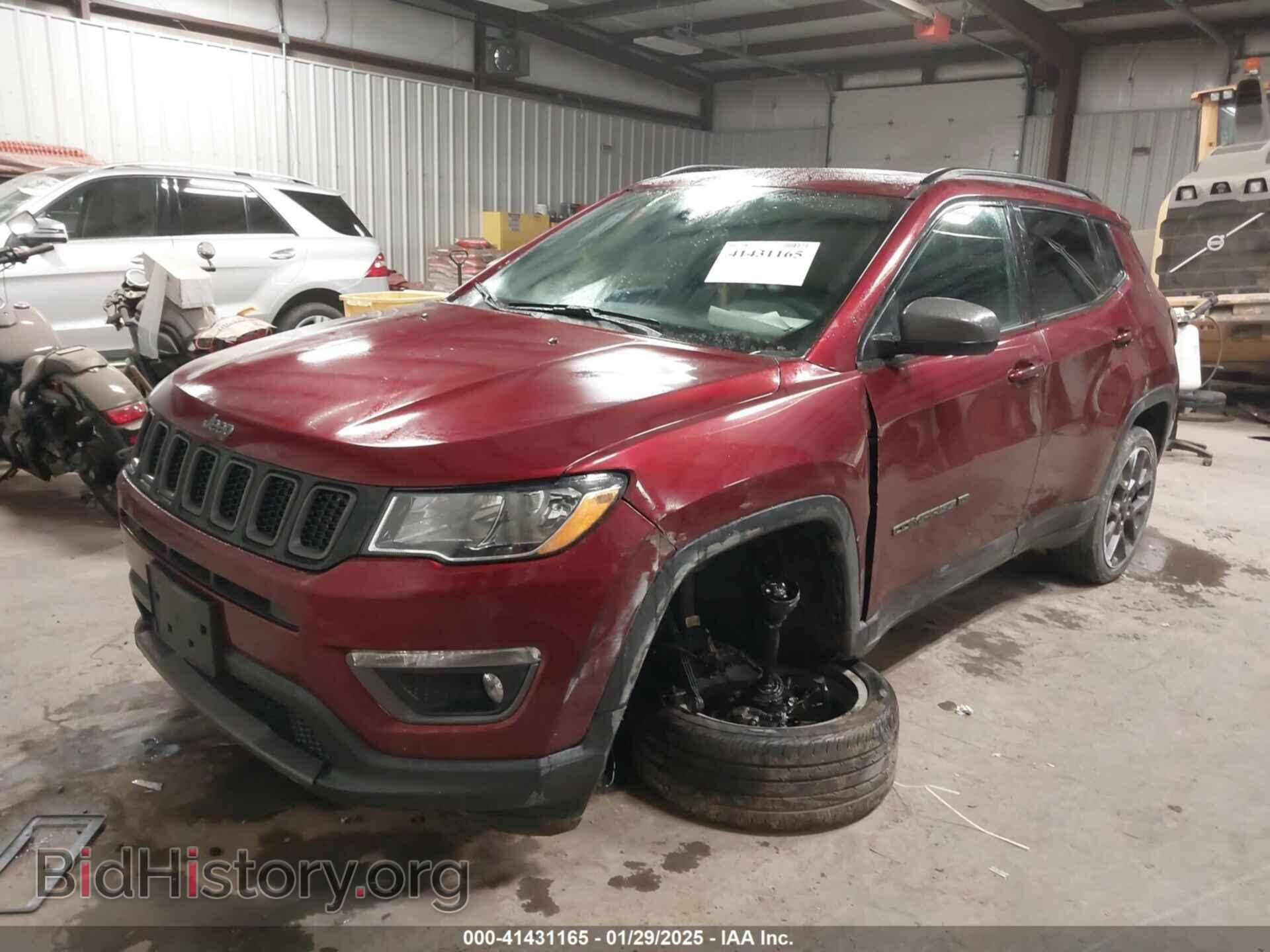 2021 JEEP COMPASS - VIN: 3C4NJDEB9MT573153 - Фото 2