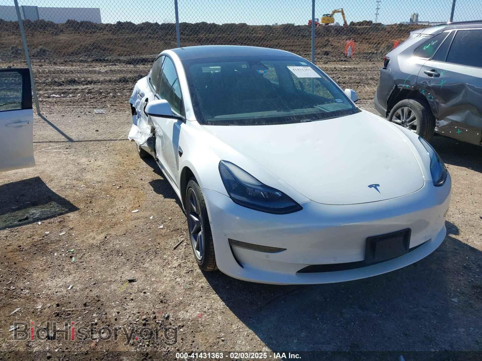 Photo 5YJ3E1EA4MF053720 - TESLA MODEL 3 2021