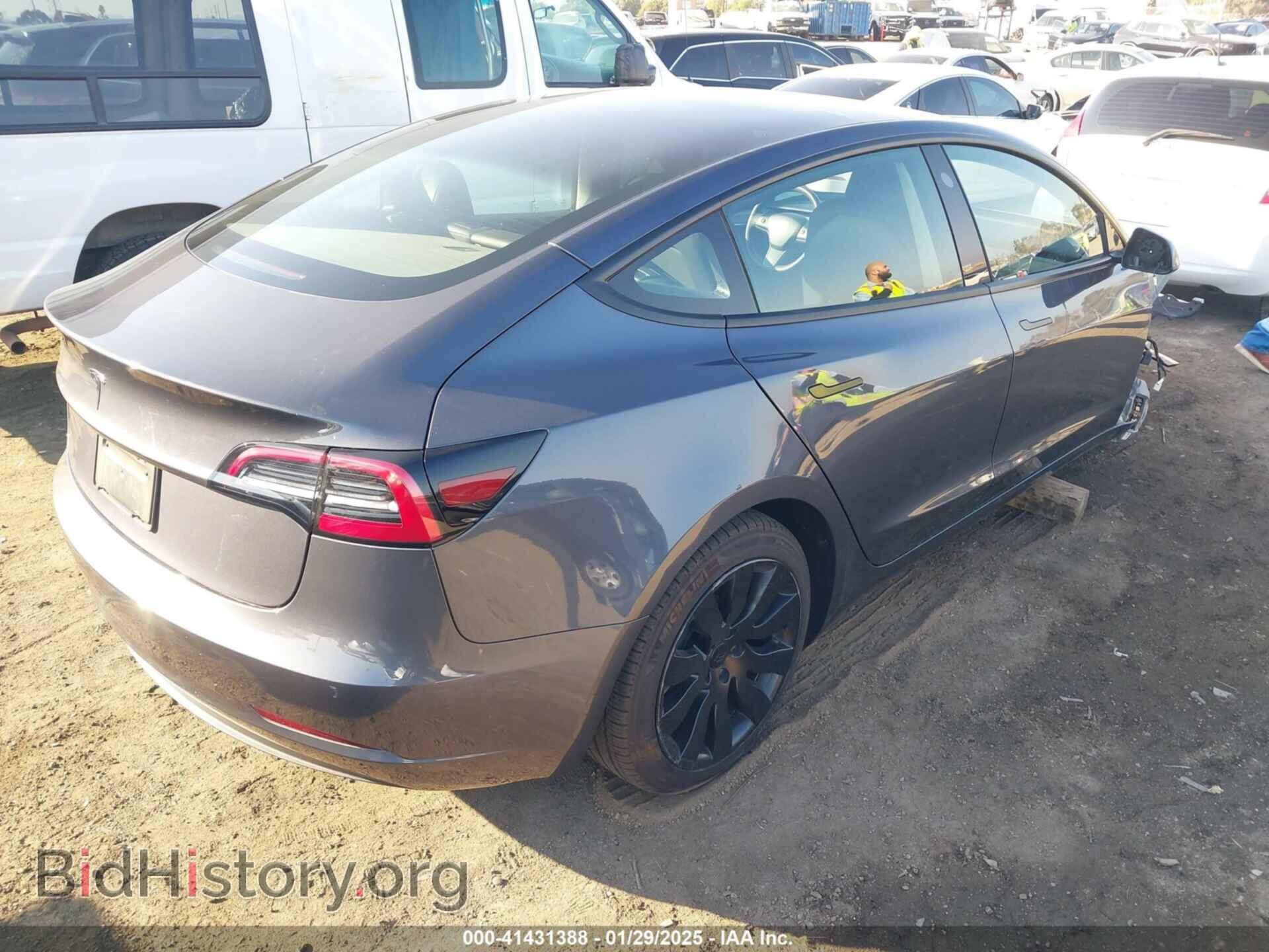 2023 TESLA MODEL 3 - VIN: 5YJ3E1EA2PF707618 - Фото 4