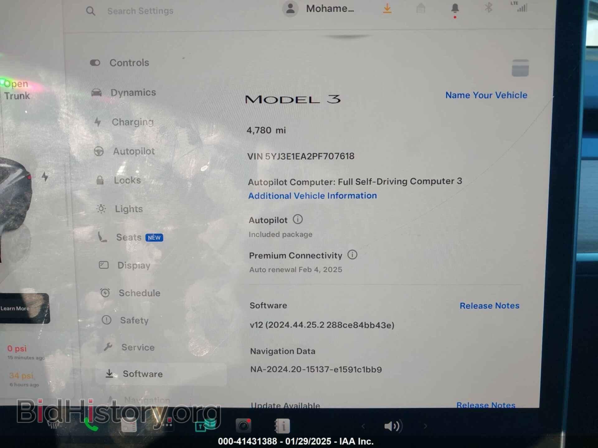 2023 TESLA MODEL 3 - VIN: 5YJ3E1EA2PF707618 - Фото 7