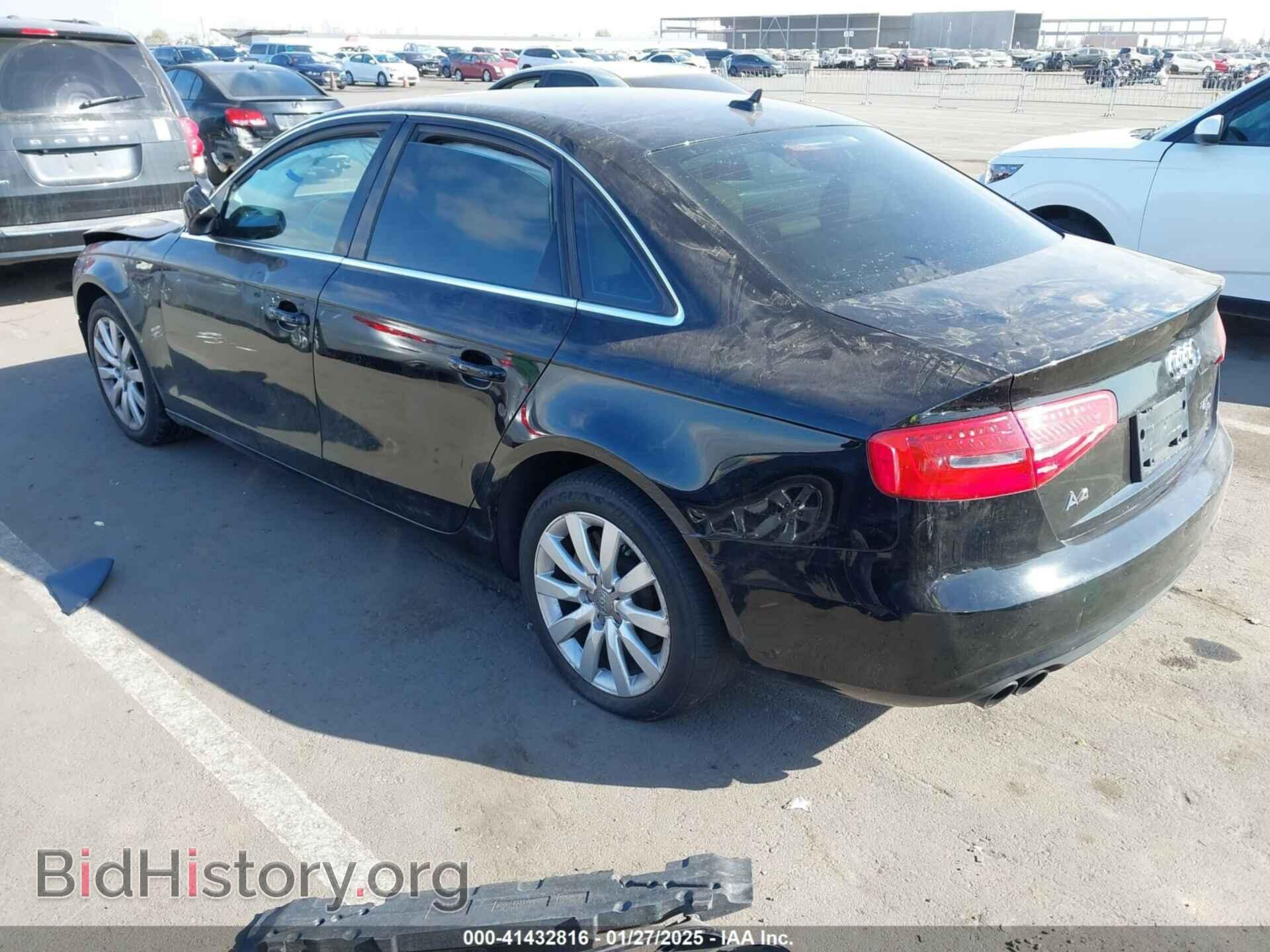 2013 AUDI A4 - VIN: WAUBFAFL0DN008944 - Фото 3