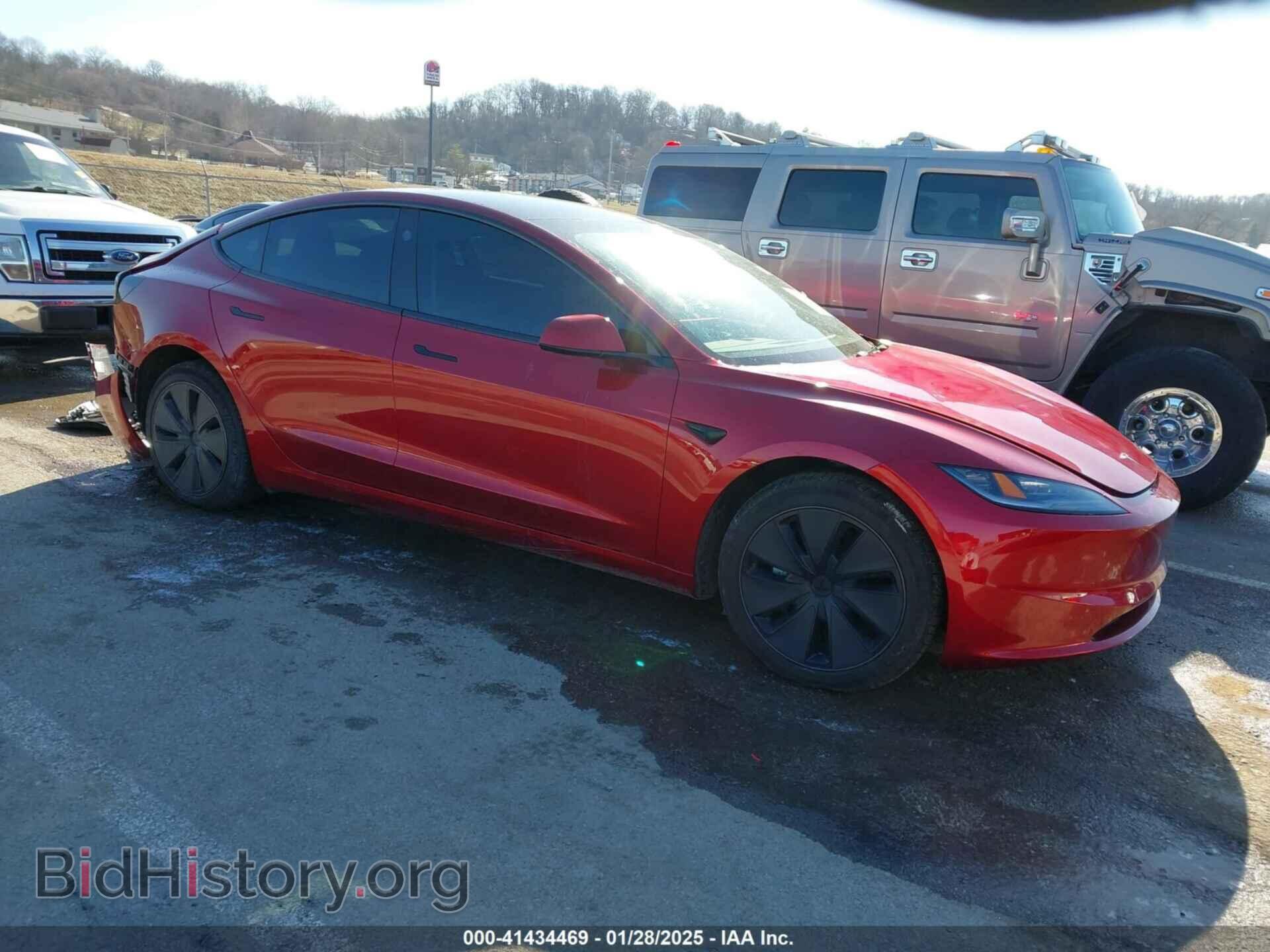 Photo 5YJ3E1EB7RF814322 - TESLA MODEL 3 2024