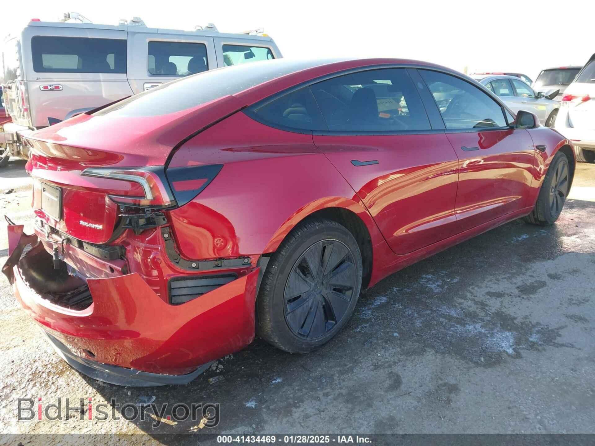 2024 TESLA MODEL 3 - VIN: 5YJ3E1EB7RF814322 - Фото 4