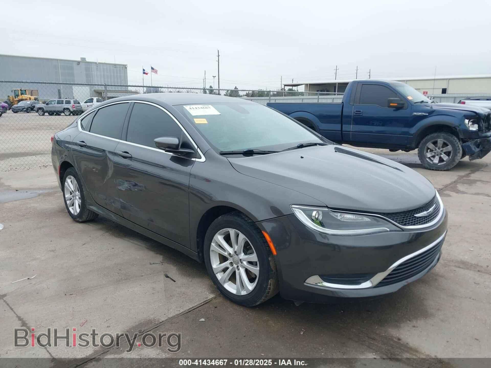 Фотография 1C3CCCAB0GN165568 - CHRYSLER 200 2016